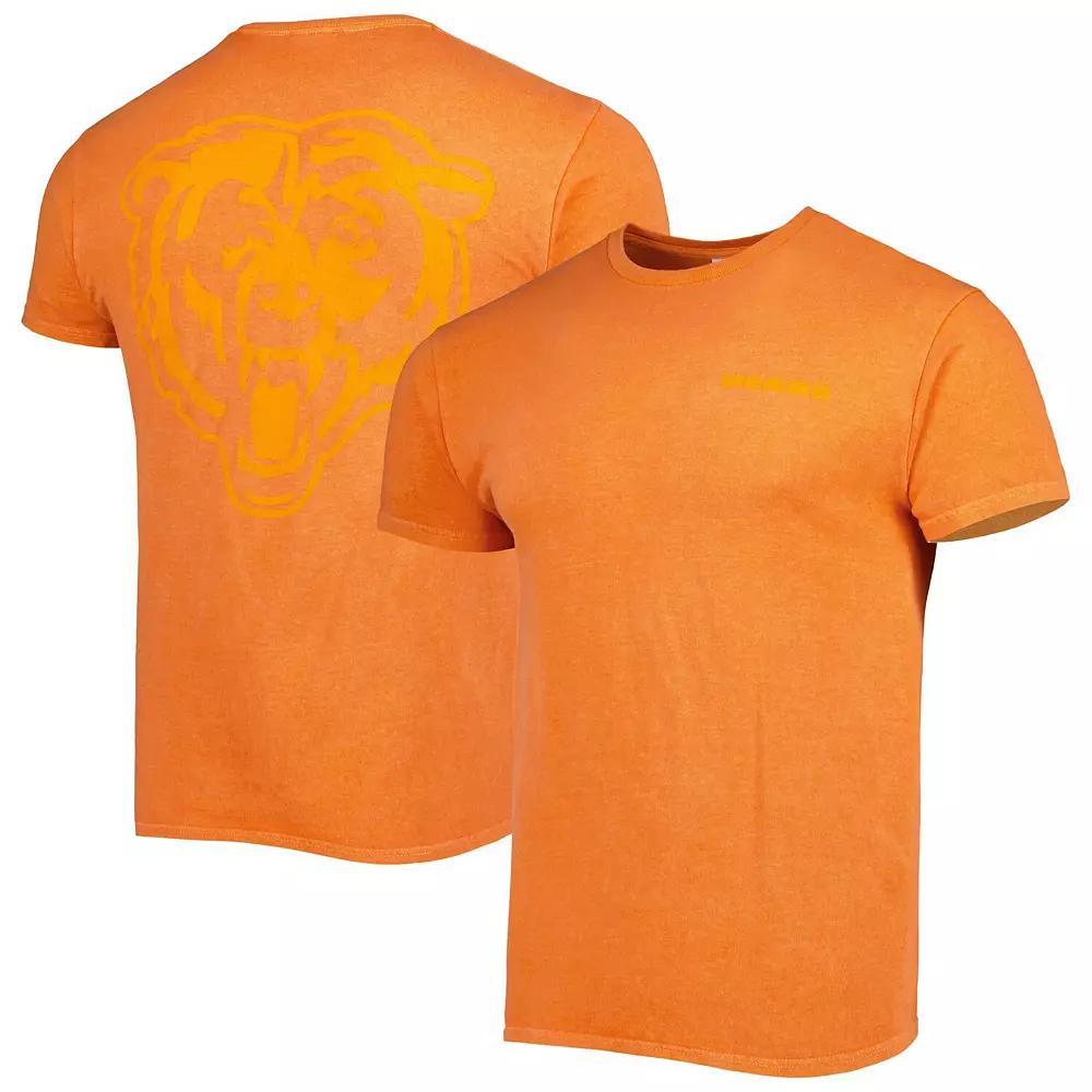 Men's '47 Orange Chicago Bears Fast Track Tonal Highlight T-Shirt, Size: Small Product Image