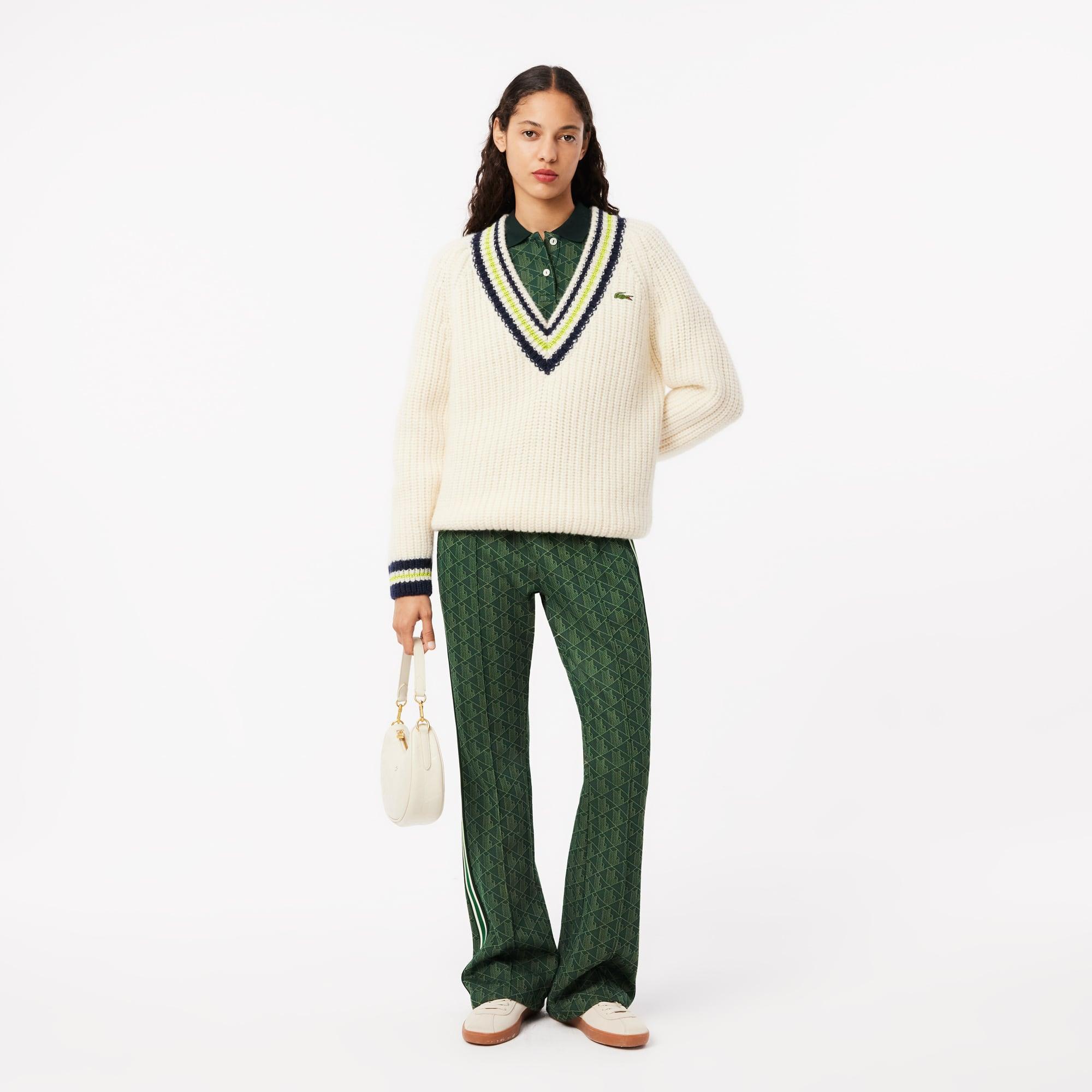 Women's Slim Fit Monogram Polo Product Image
