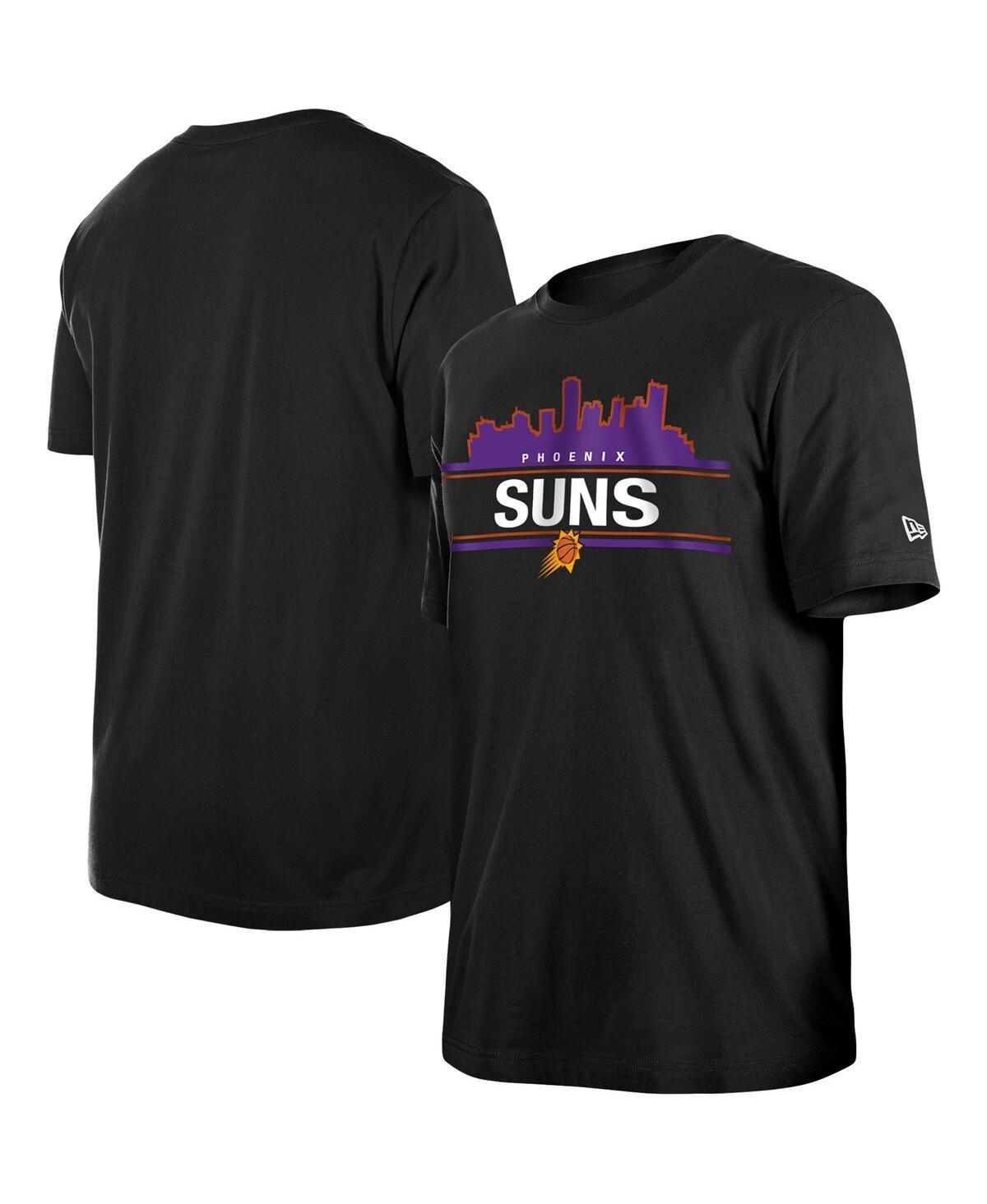 Men's New Era Black Phoenix Suns Localized T-Shirt, Size: Medium, Phx Black Product Image