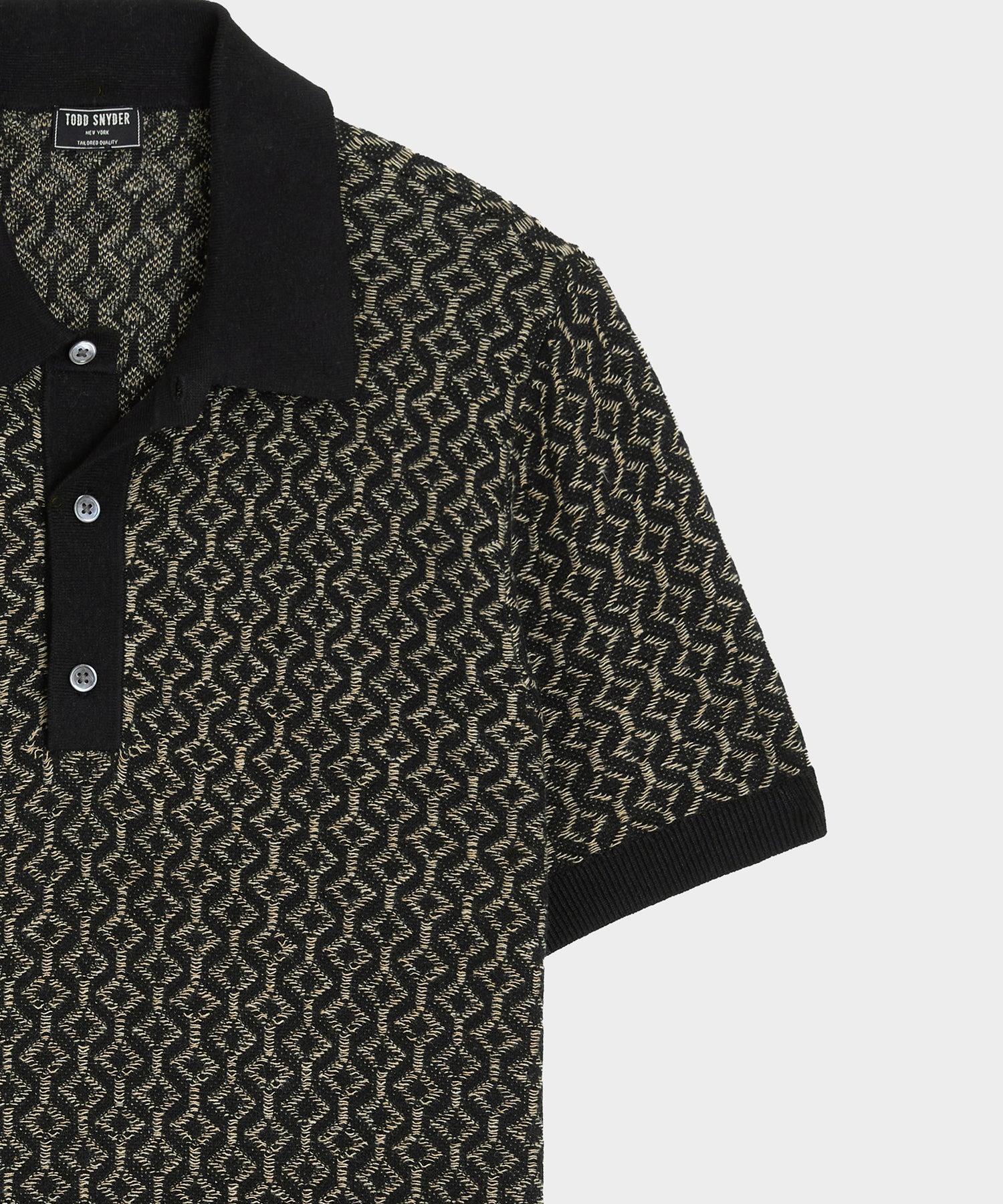 Linen-Cotton Sweater Polo Product Image