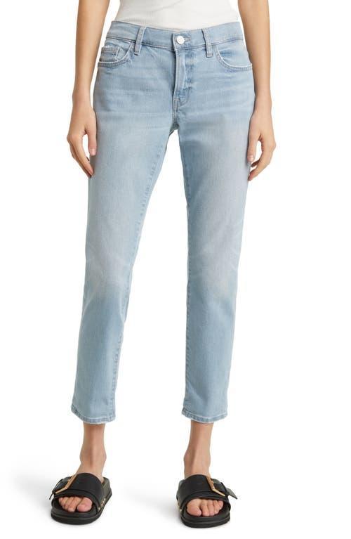 Womens Le Garcon Low-Rise Stretch Straight Ankle Jeans Product Image