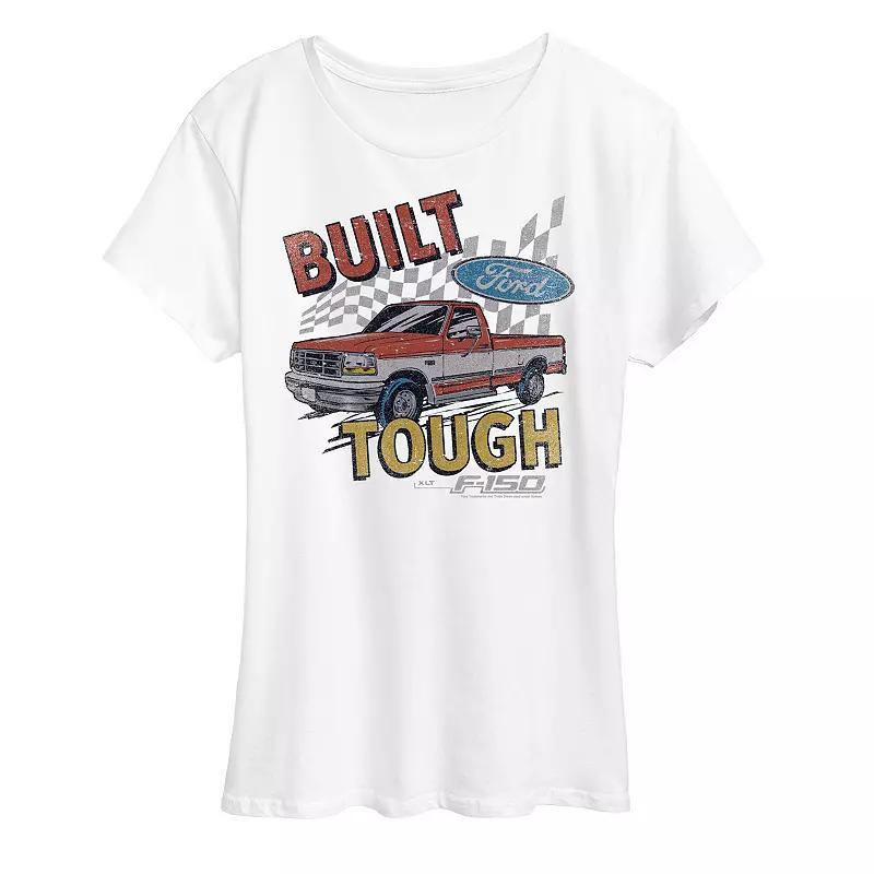 Womens Ford Built Ford Tough Vintage F150 Graphic Tee Product Image