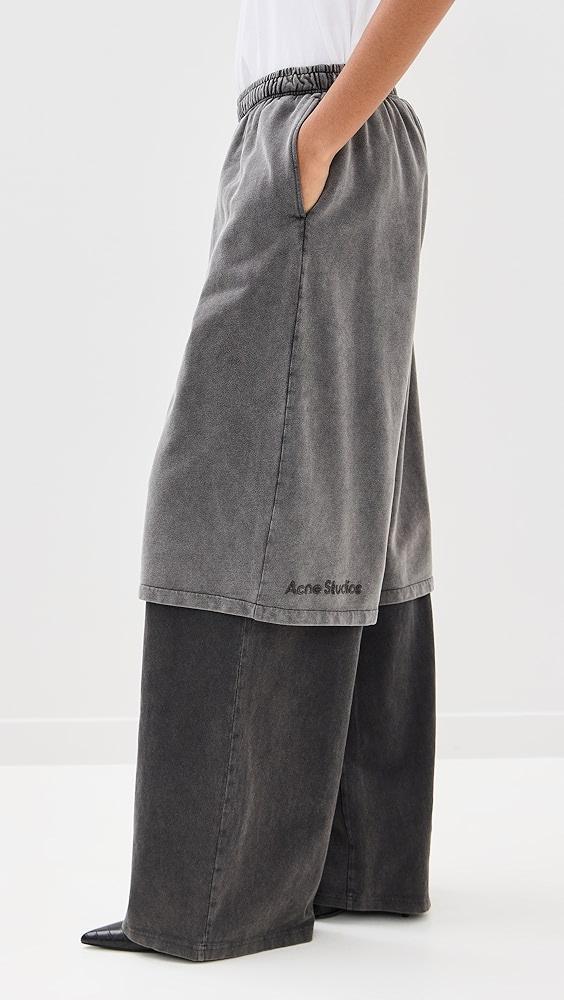 Acne Studios Layered Trousers | Shopbop Product Image