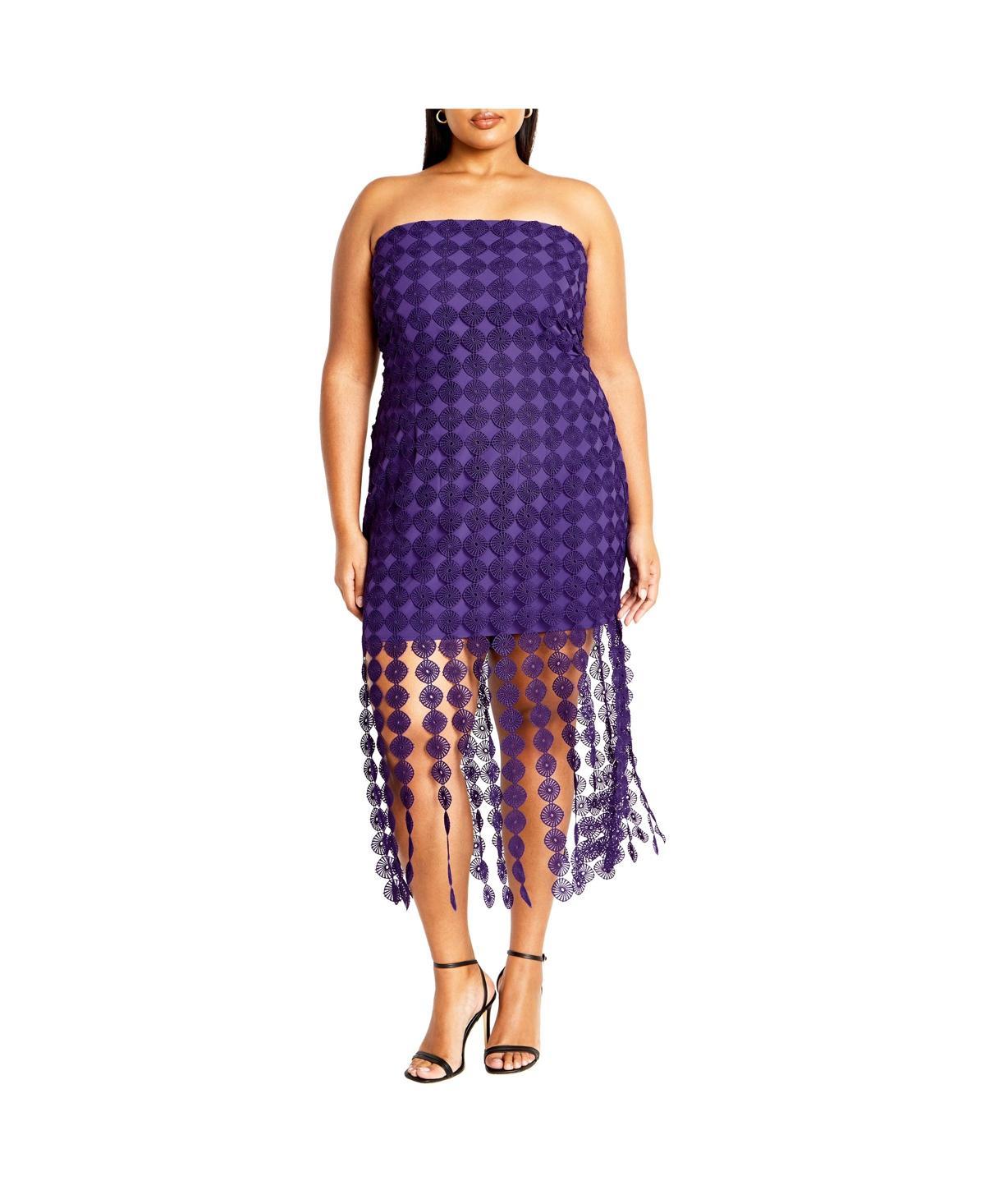 City Chic Womens Ebony Dress Product Image