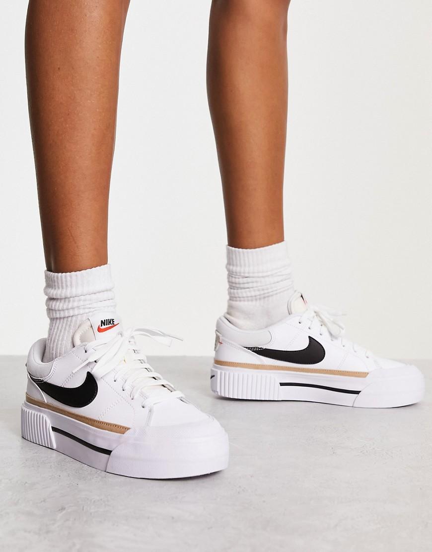 Nike Court Legacy Lift Women's Shoes, Size: 7, Hemp Orange Product Image
