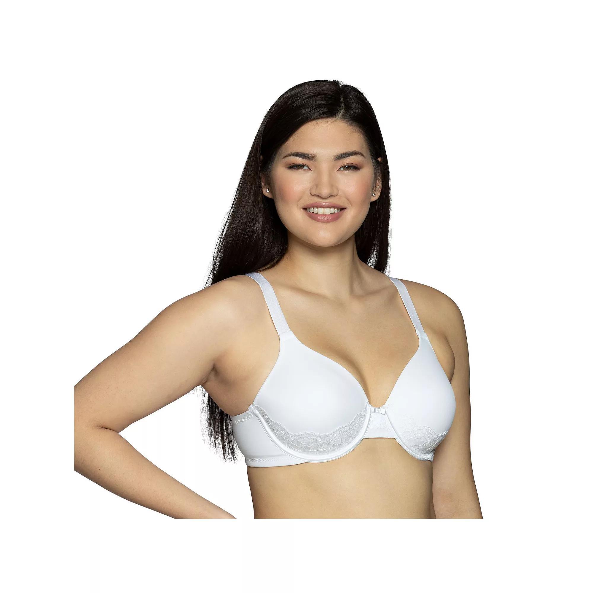 Vanity Fair Lingerie Beauty Back Back Smoother Lace Full-Figure Bra 76382, Womens Toasted White Product Image