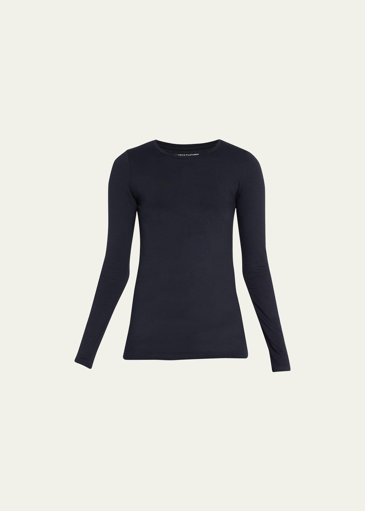 Majestic Filatures Crewneck Long Sleeve Tee Product Image