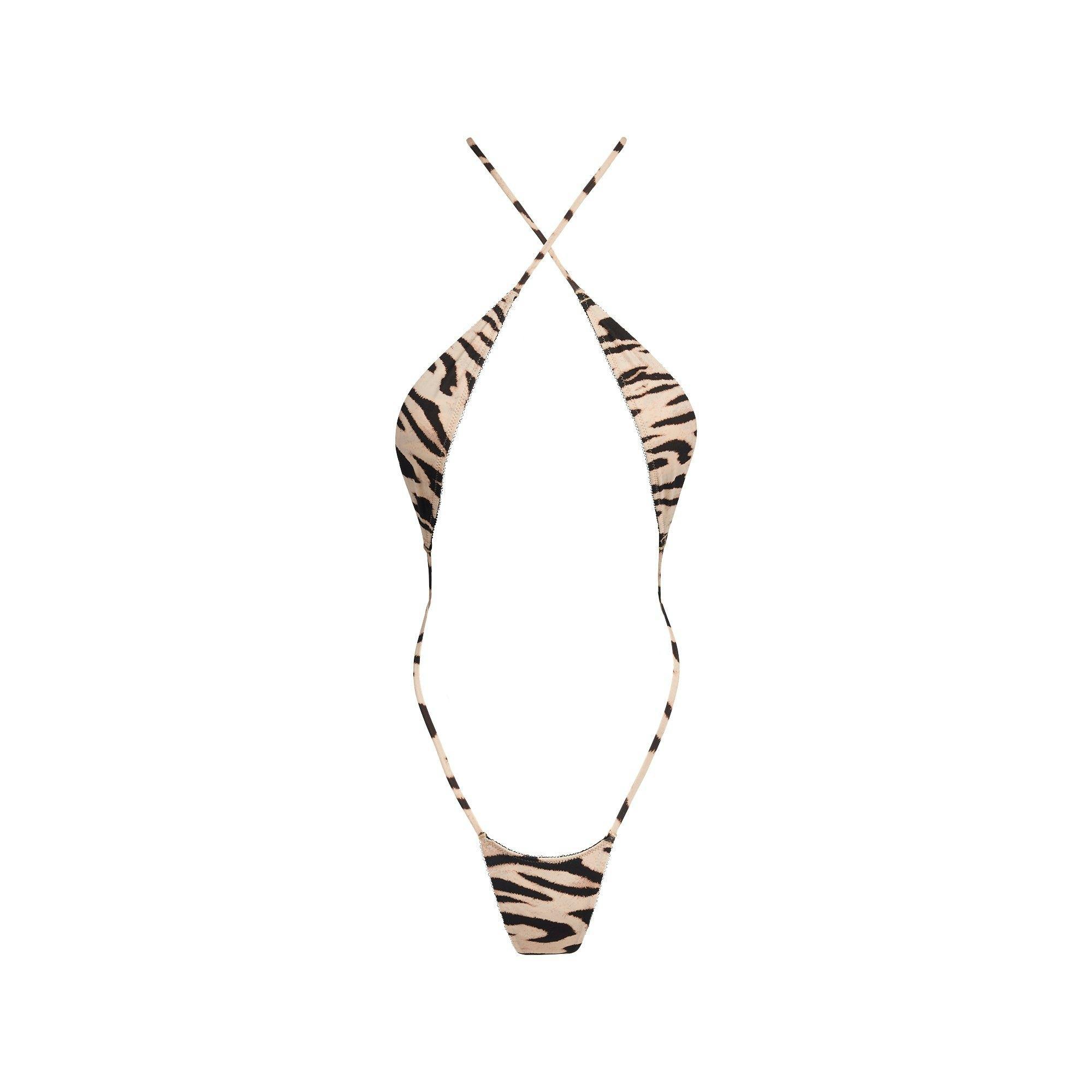FITS EVERYBODY PICOT MICRO TEDDY | SAND TIGER PRINT Product Image