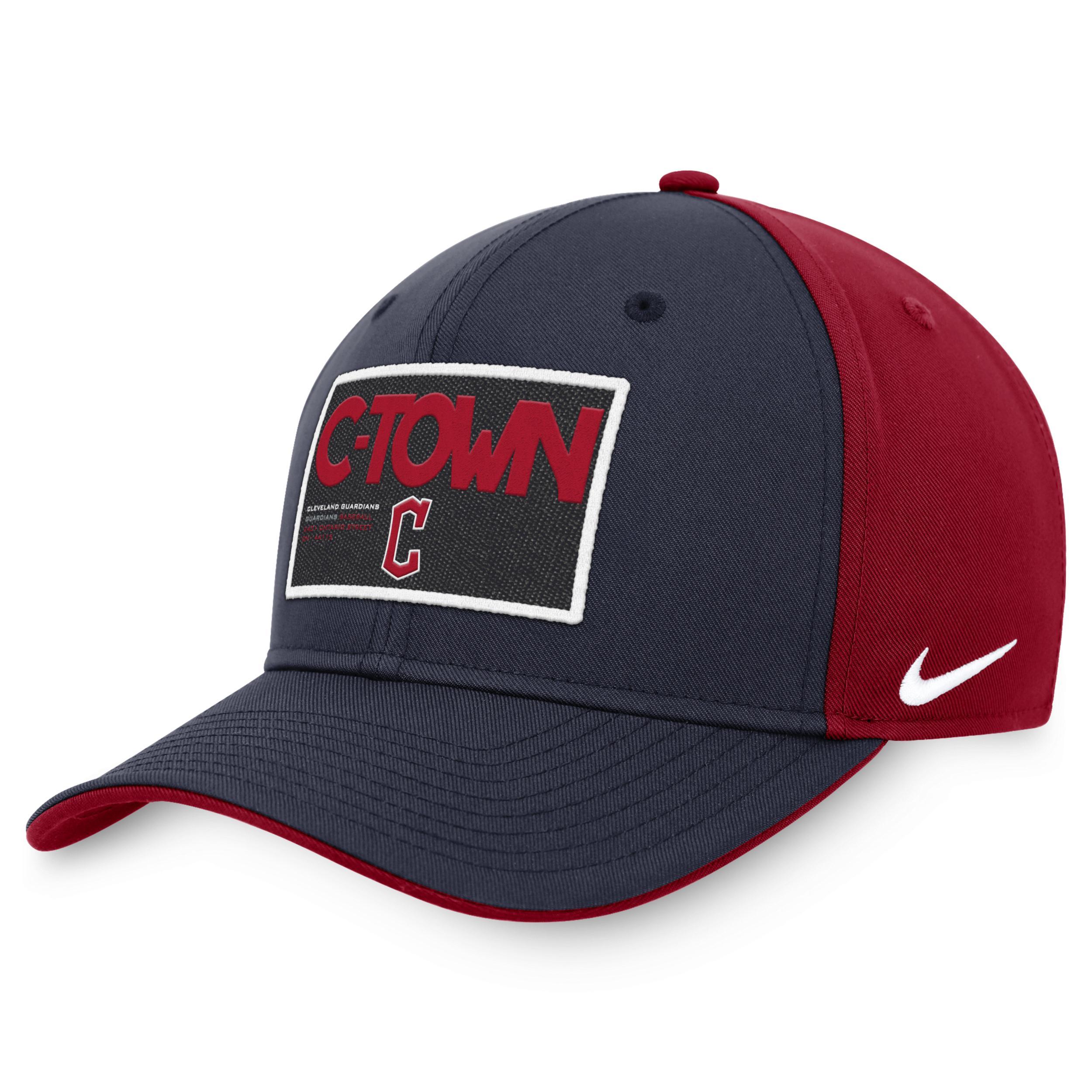 Cleveland Guardians Classic99 Color Block Nike Men's MLB Adjustable Hat Product Image