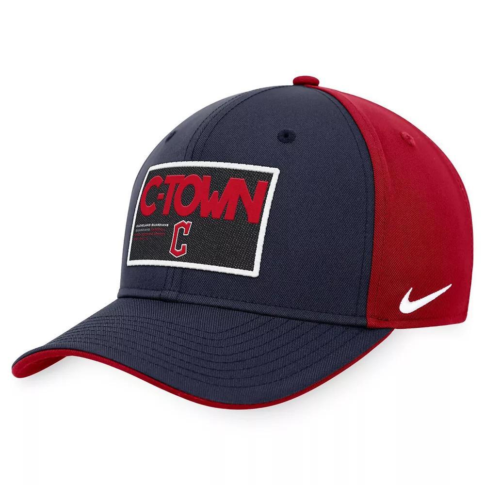 Cleveland Guardians Classic99 Color Block Nike Men's MLB Adjustable Hat Product Image