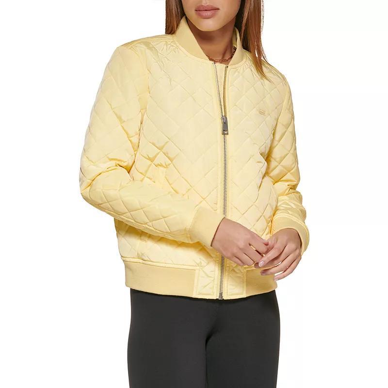 Womens Levis Diamond Quilted Bomber Jacket Product Image