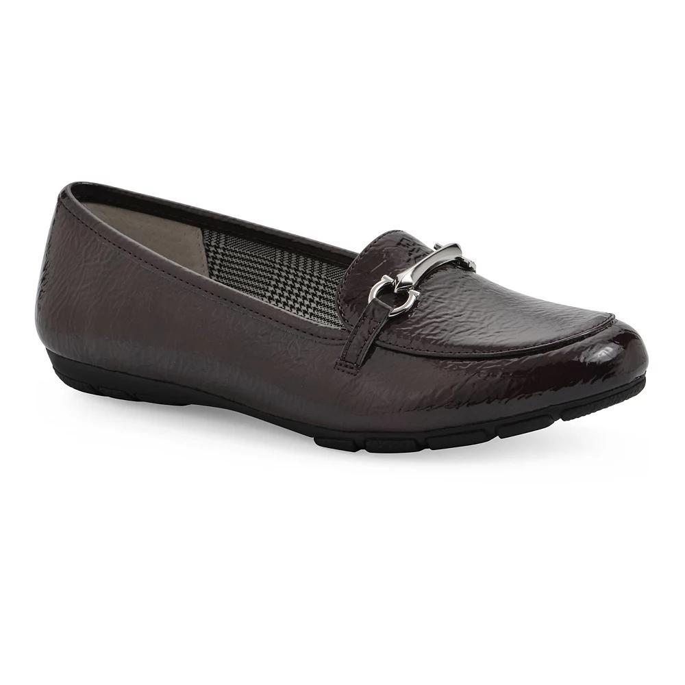 Cliffs by White Mountain Glowing Women's Loafers, Size: 6.5, Blue Patent Product Image