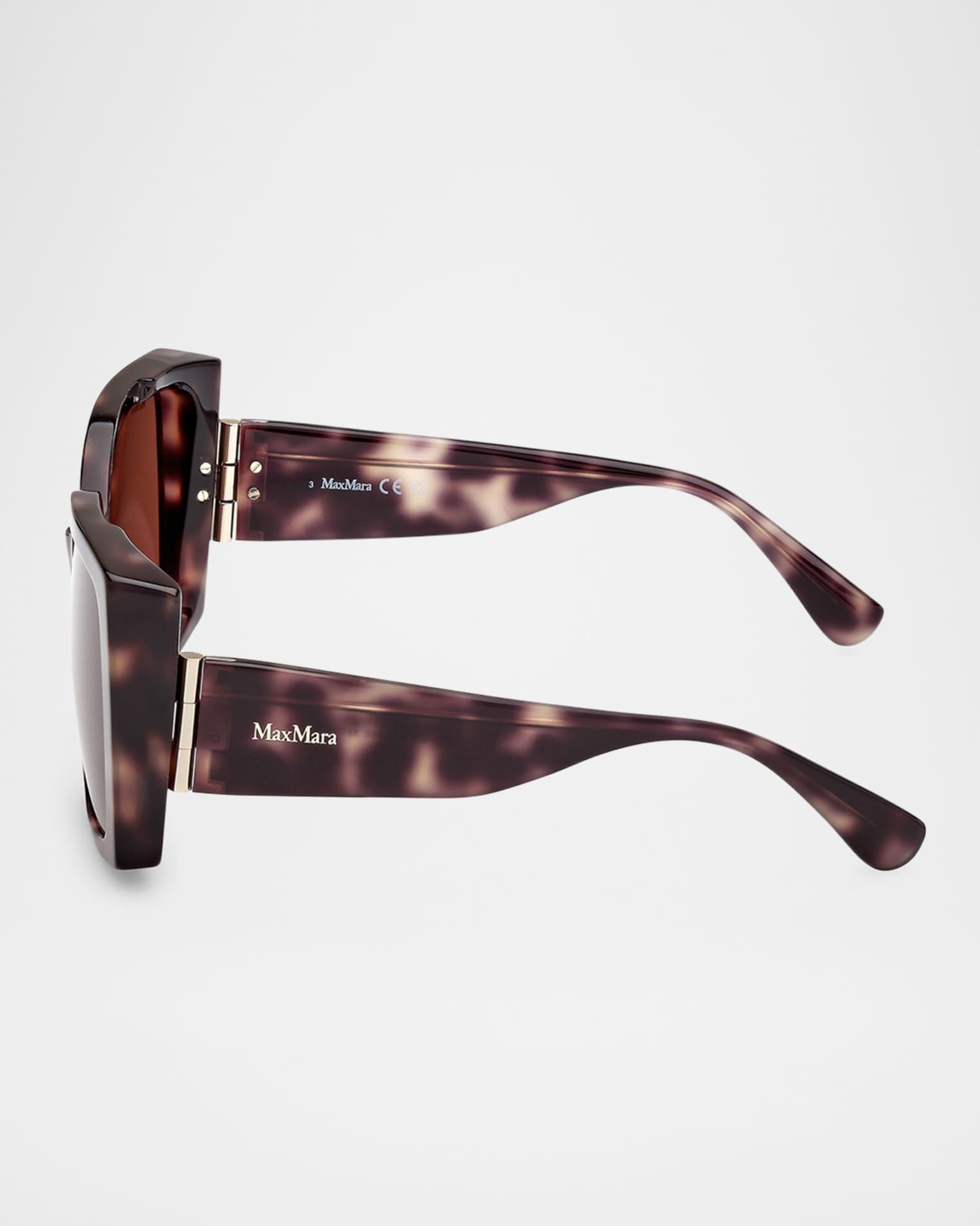 Hinge Acetate Square Sunglasses Product Image