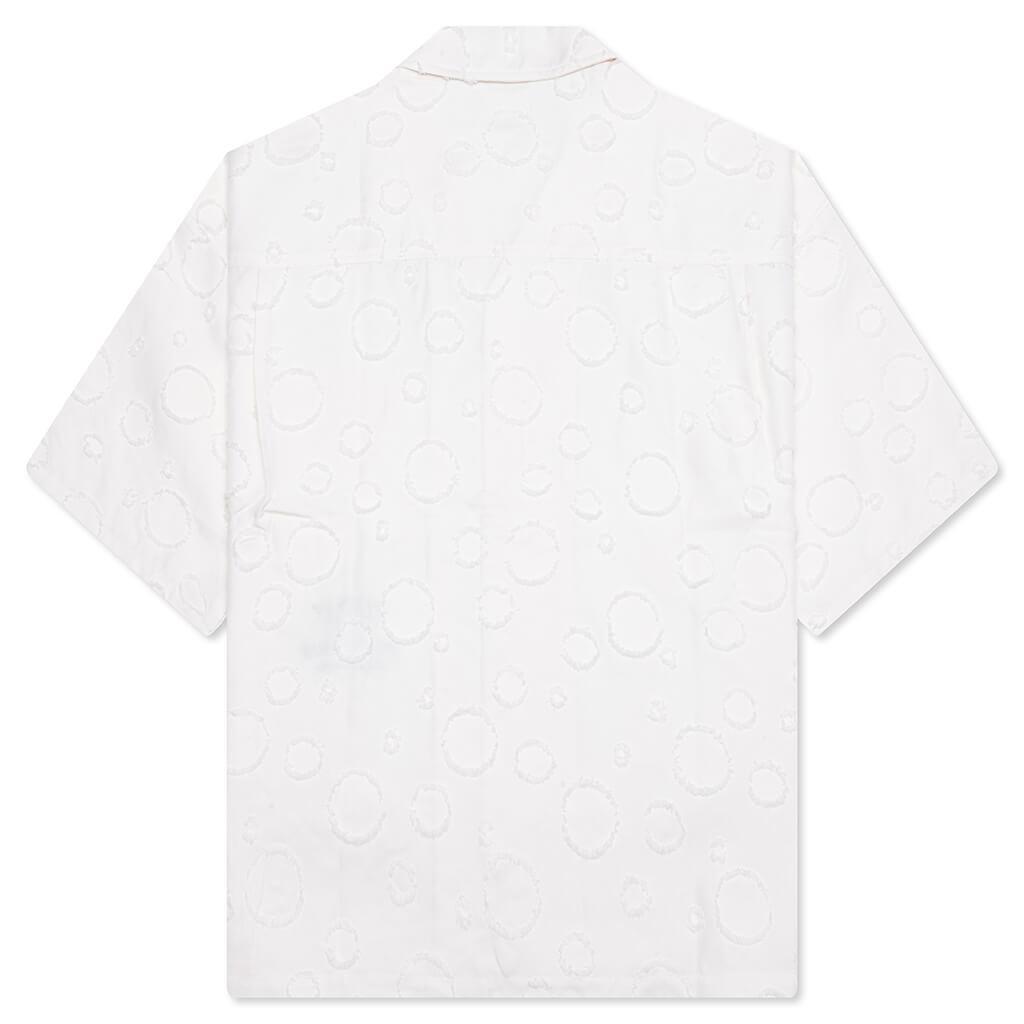 Polka Dot Camp Shirt - White Male Product Image