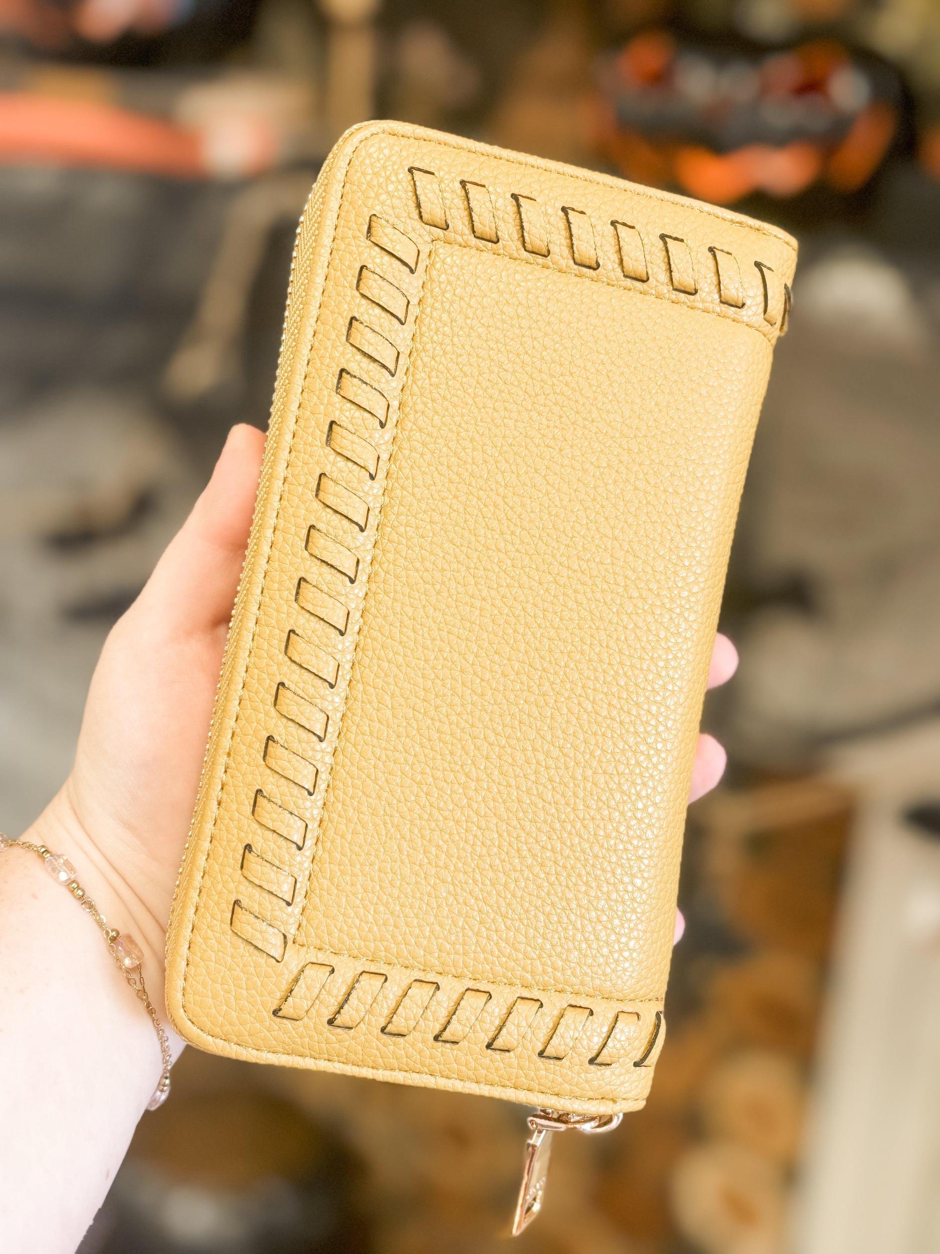 Nora Whipstitch Wallet, Multiple Color Options Product Image