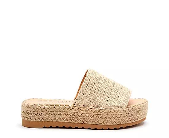 Beach by Matisse Del Mar Women's Espadrille Platform Sandals, Size: 10, Beige Product Image