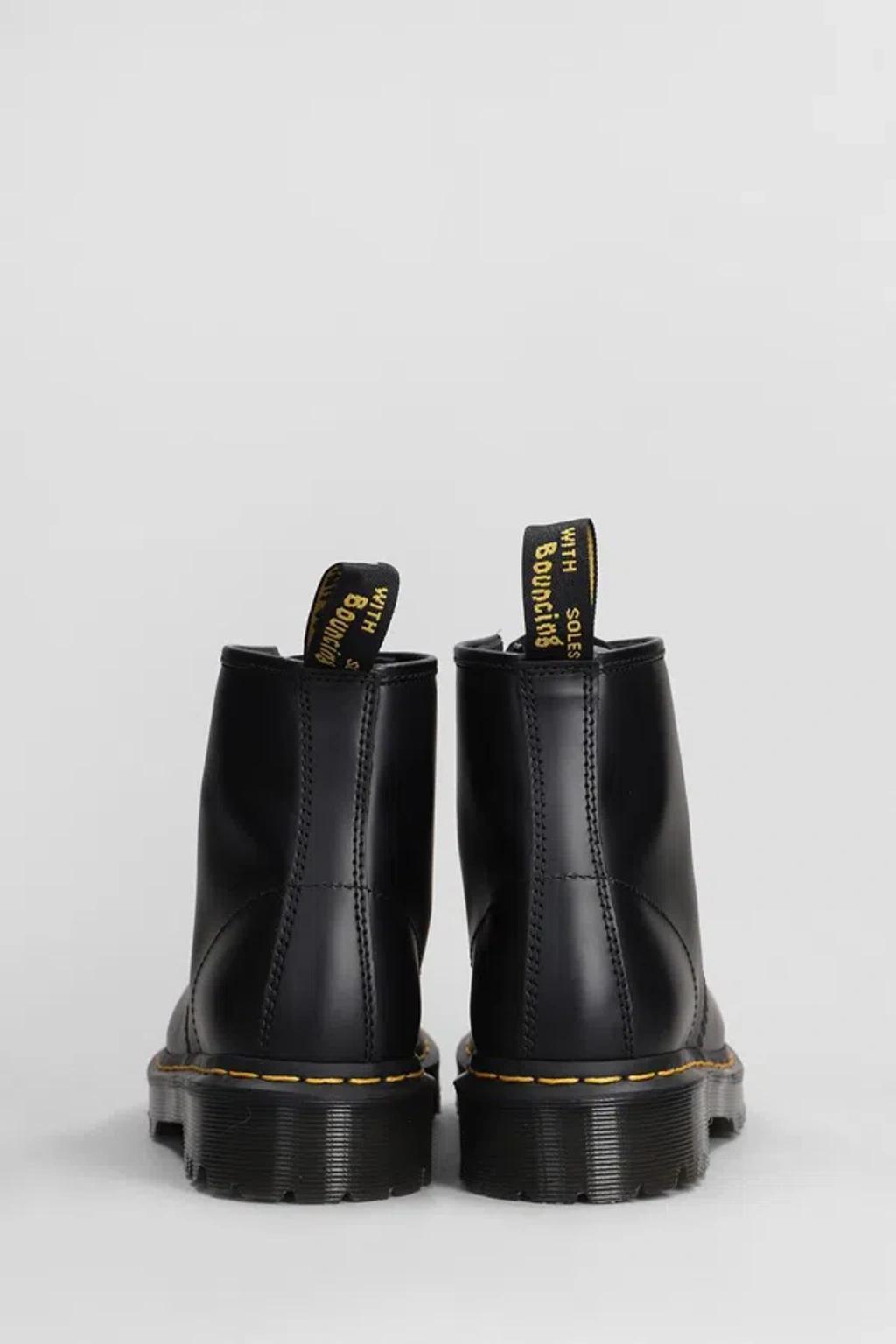 DR. MARTENS' 101 Lace-up Boots In Black Product Image