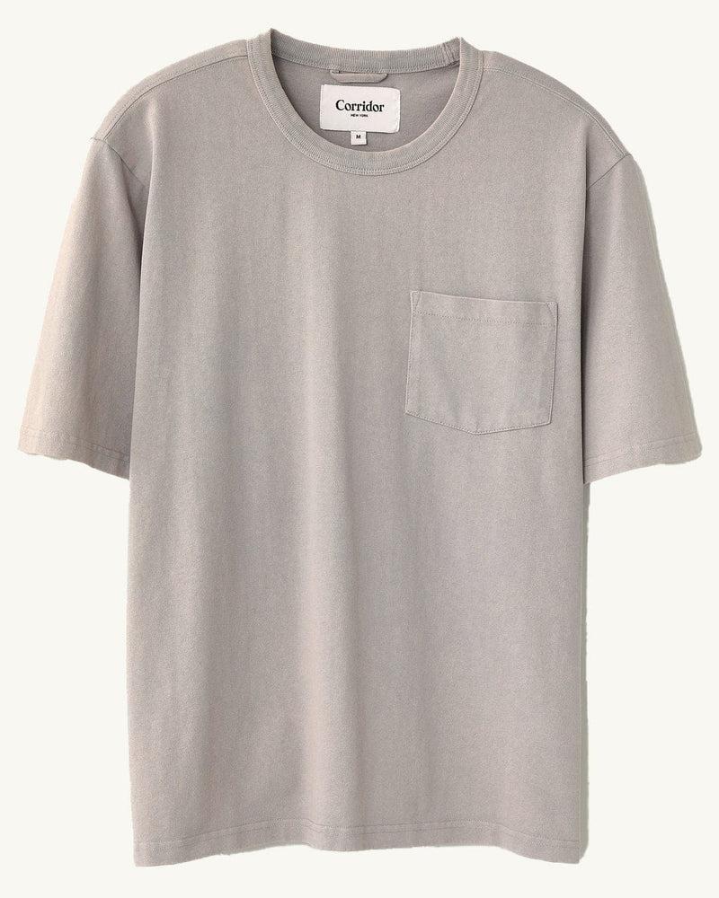 Garment Dye Tee - Washed Navy Product Image