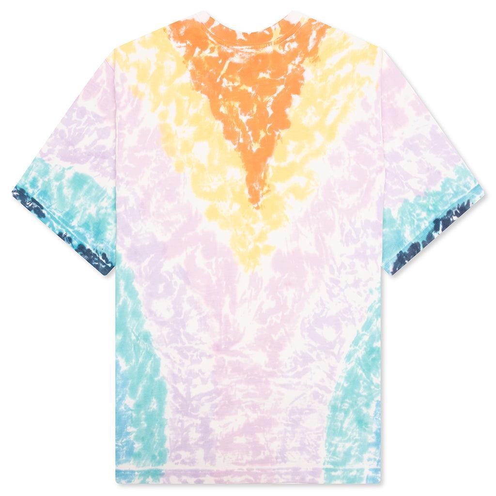 Surf Trip Printed Oversized T-Shirt - Tie Dye Male Product Image