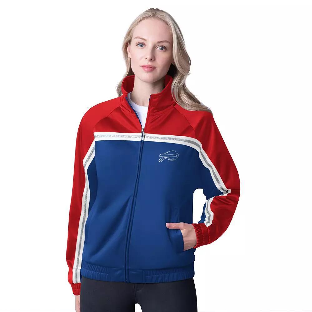 Women's G-III 4Her by Carl Banks Royal Buffalo Bills Post Game Full-Zip Track Jacket, Size: XL, Blue Product Image