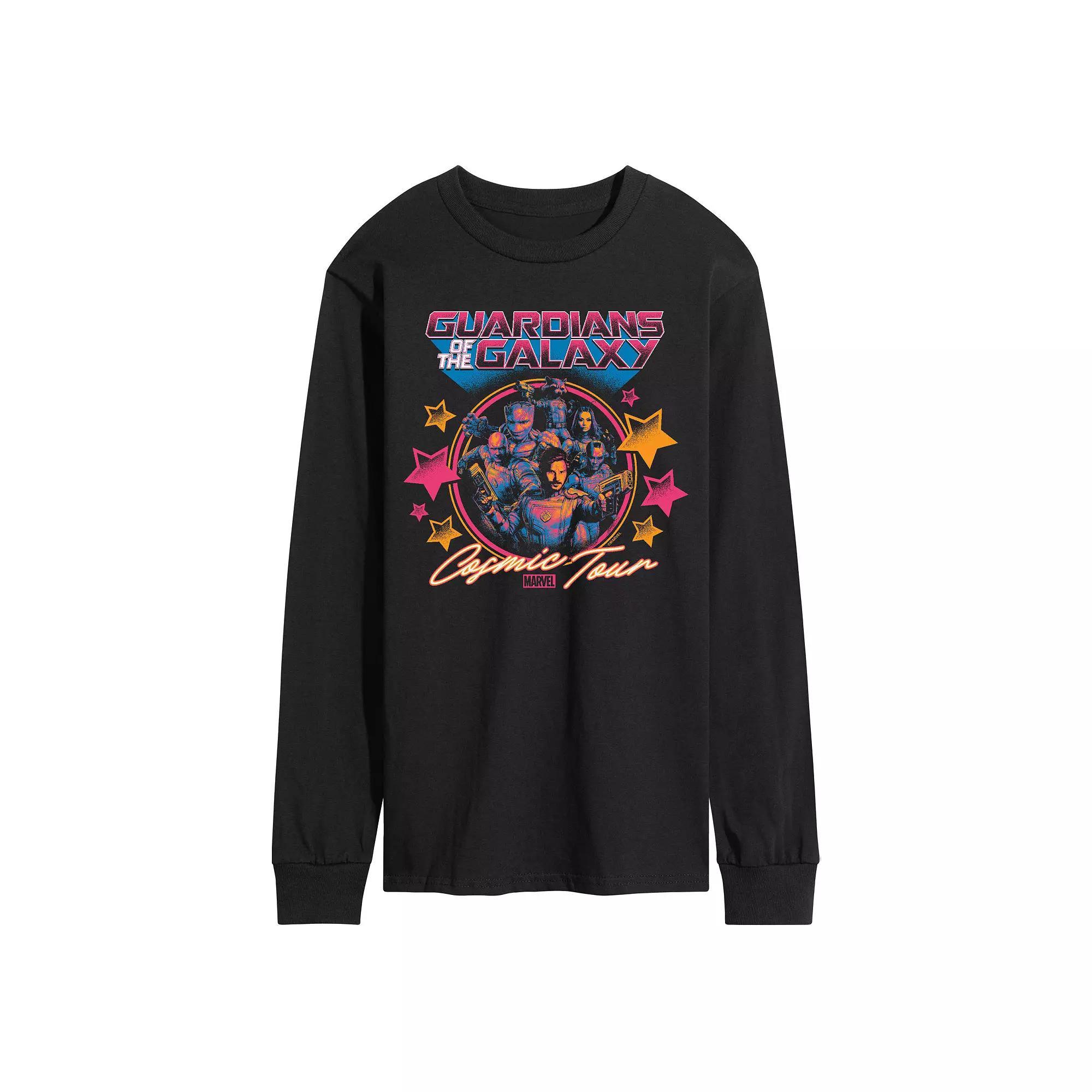 Disney's Mickey Mouse Men's Hanukkah Long Sleeve Graphic Tee, Size: Small, Blue Product Image