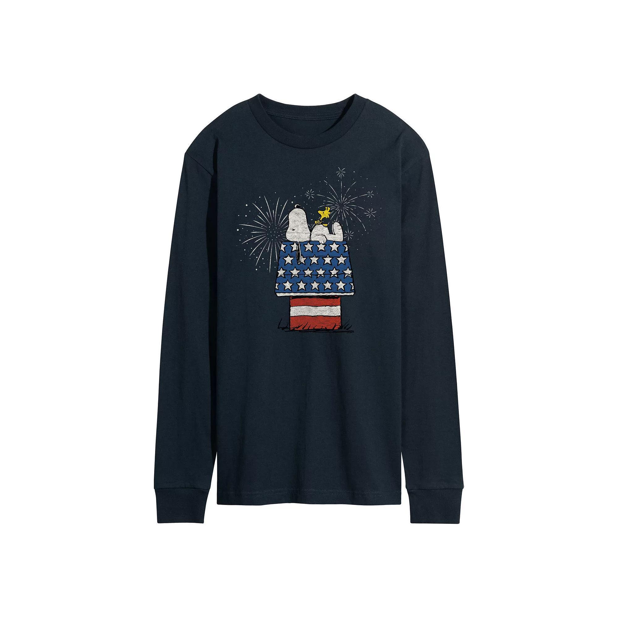 Disney's Jungle Cruise Men's The World Famous Long Sleeve Graphic Tee, Size: Large, Blue Product Image