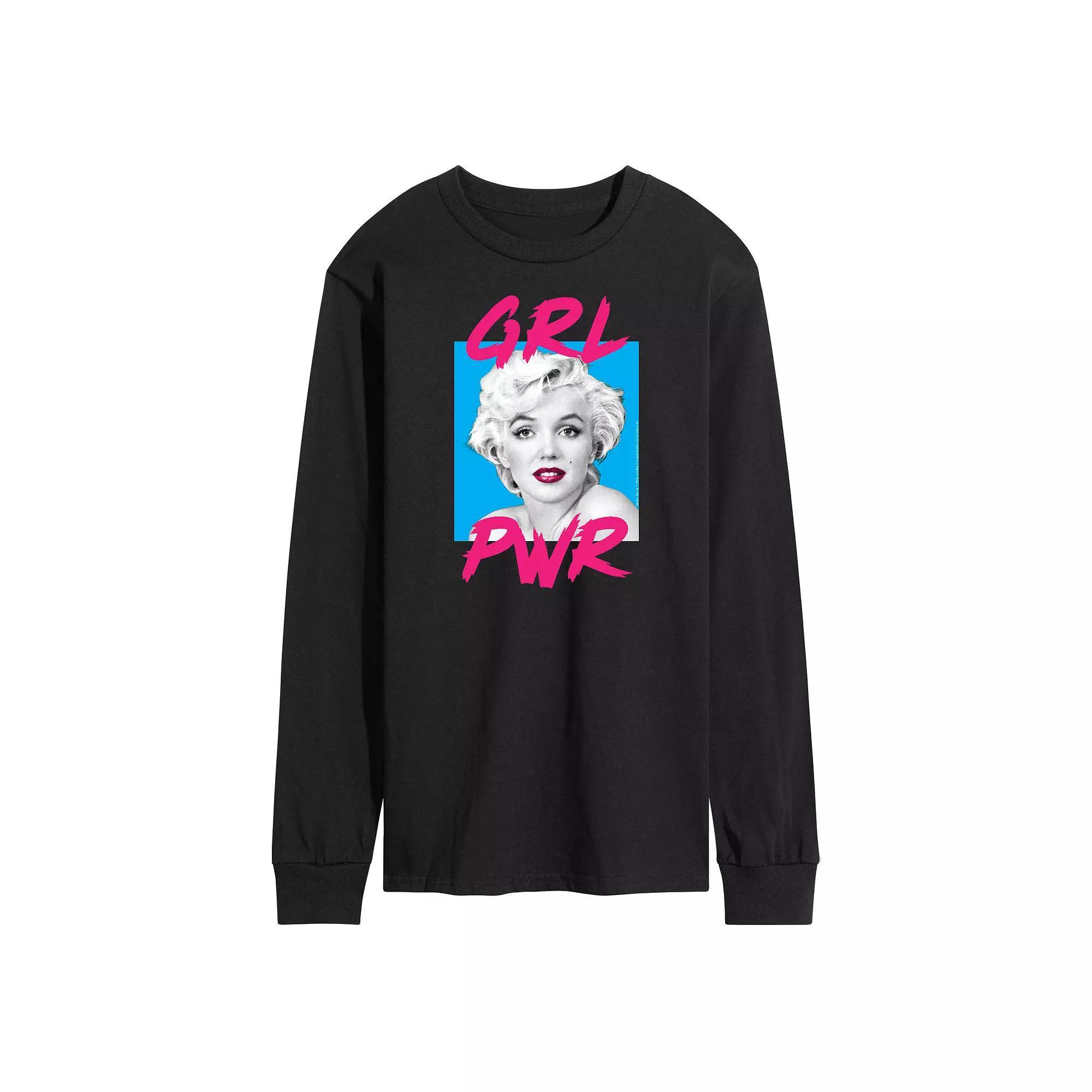 Mens Marilyn Monroe GRL PWR Tee Product Image