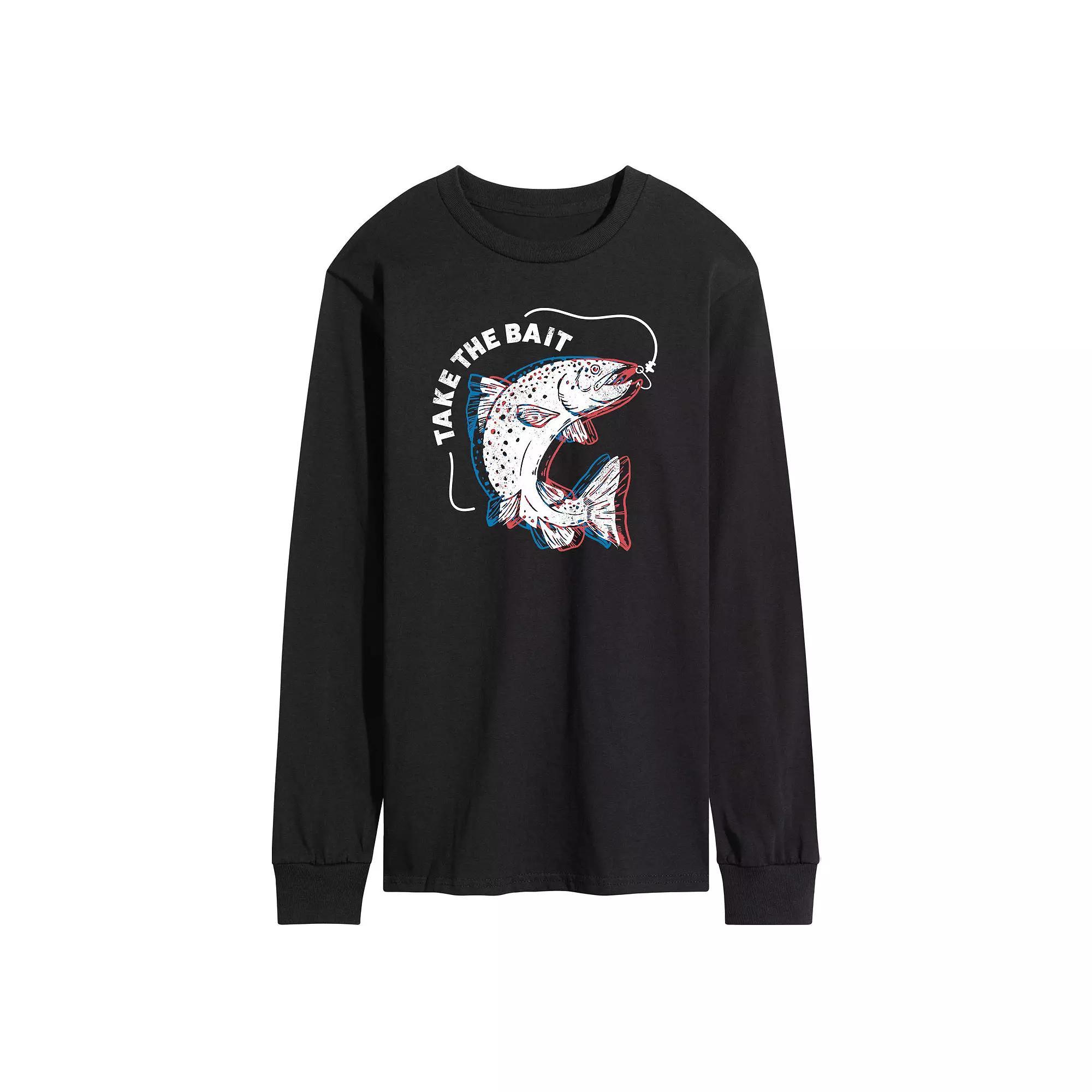 Mens Willy Wonka Wonkavision Long Sleeve Graphic Tee Product Image