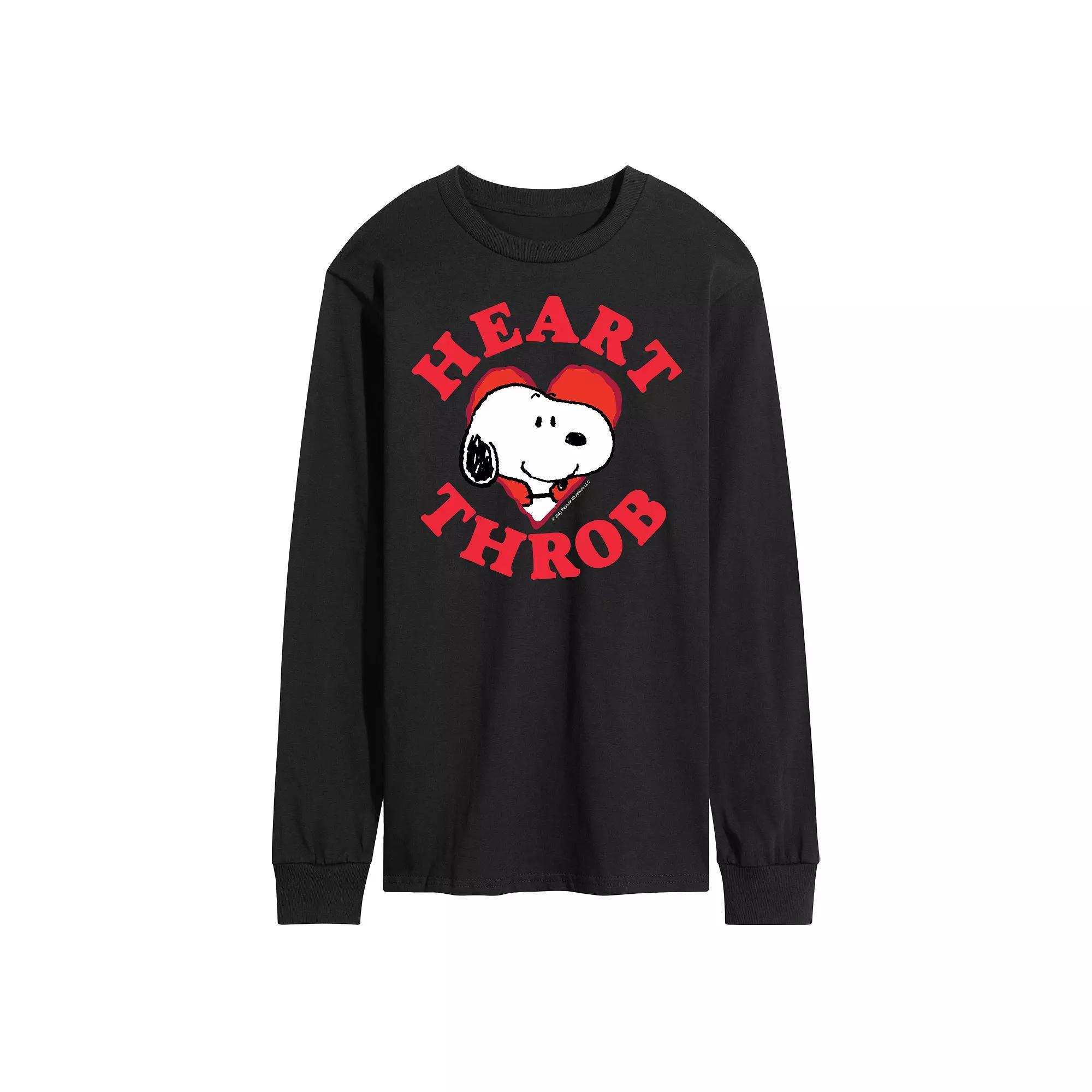 Mens Barbie Pool Flamingo Long Sleeve Graphic Tee Product Image