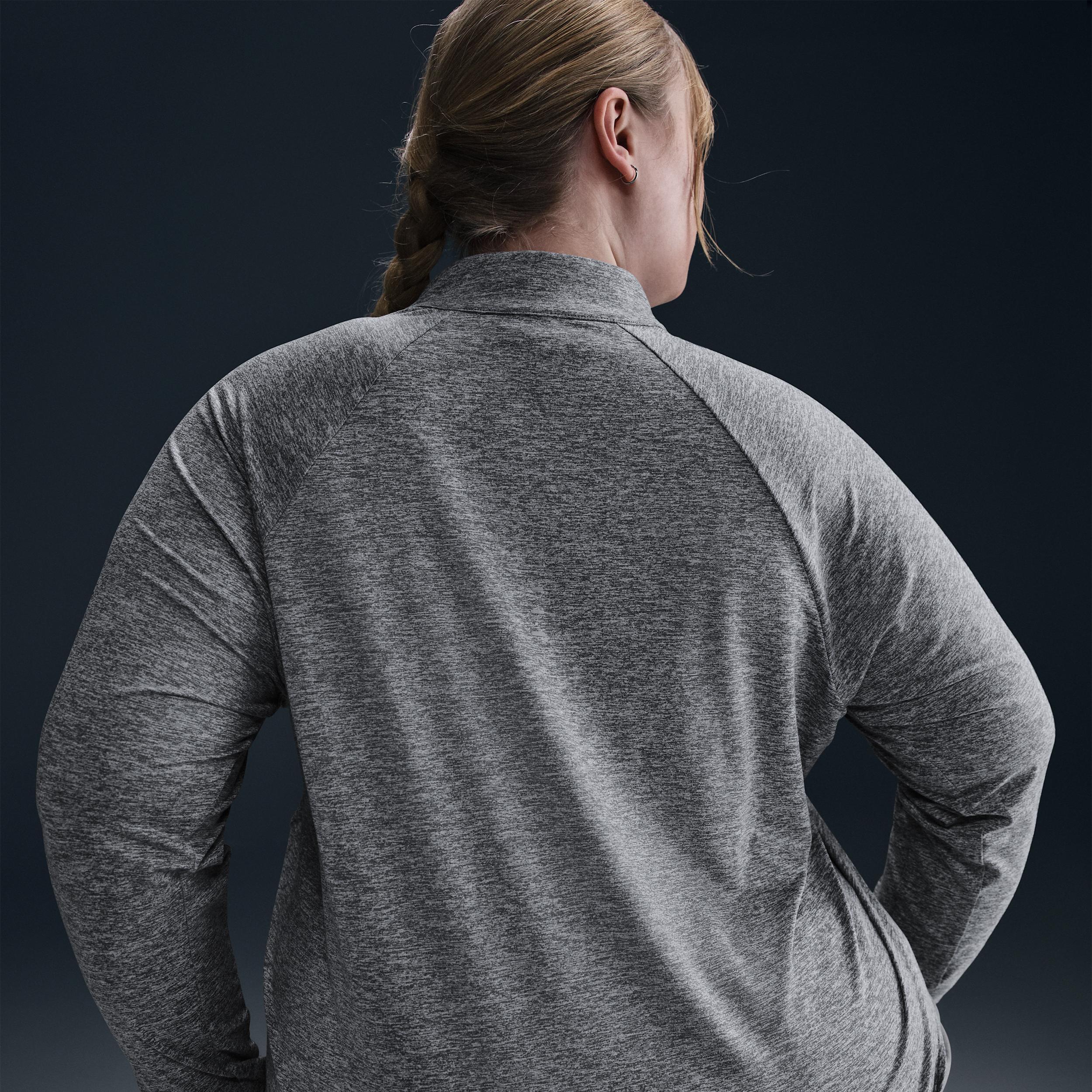 Nike Women's Swift Dri-FIT UV 1/4-Zip Running Top (Plus Size) Product Image