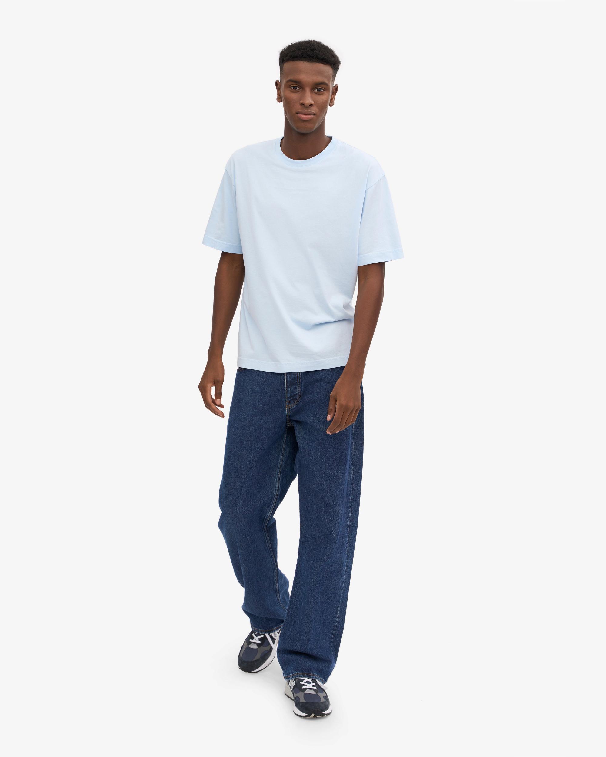 Oversized Organic T-Shirt - Polar Blue Product Image