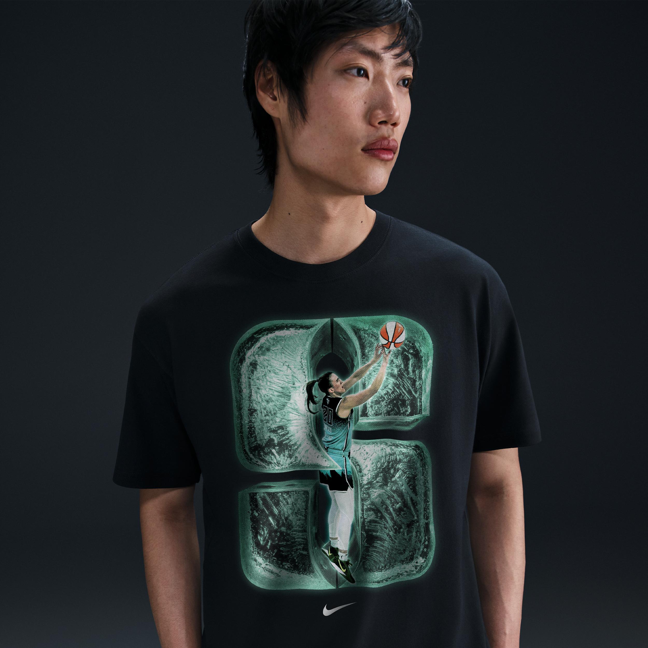 Sabrina Ionescu "So Win" Adult Nike Men's Basketball T-Shirt Product Image