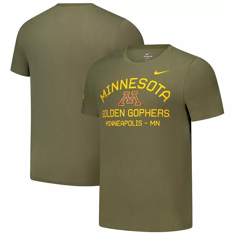 Men's Nike  Olive Purdue Boilermakers 2024 Military Appreciation Performance T-Shirt, Size: Medium, Team Product Image