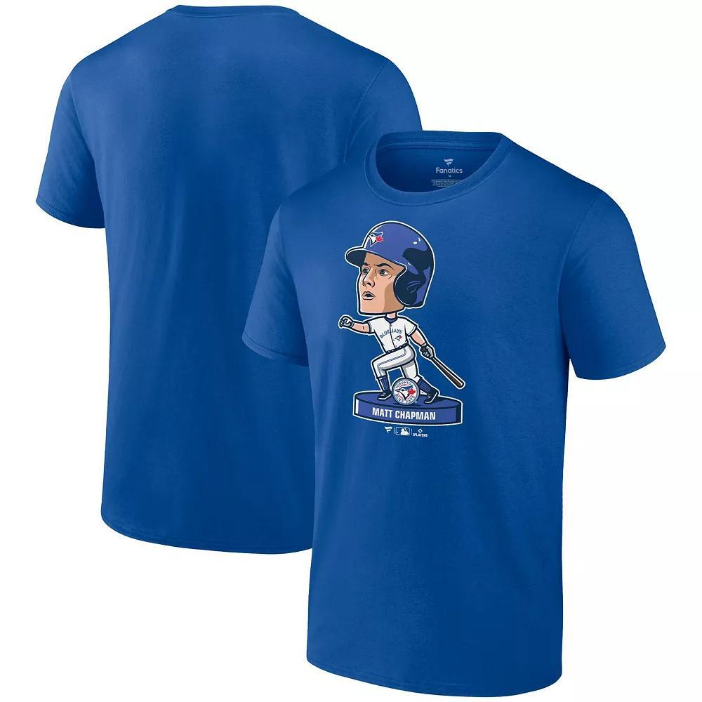Men's Nike Matt Chapman Royal Toronto Blue Jays Bobble Head Graphic T-Shirt, Size: 3XL, Jay Blue Product Image