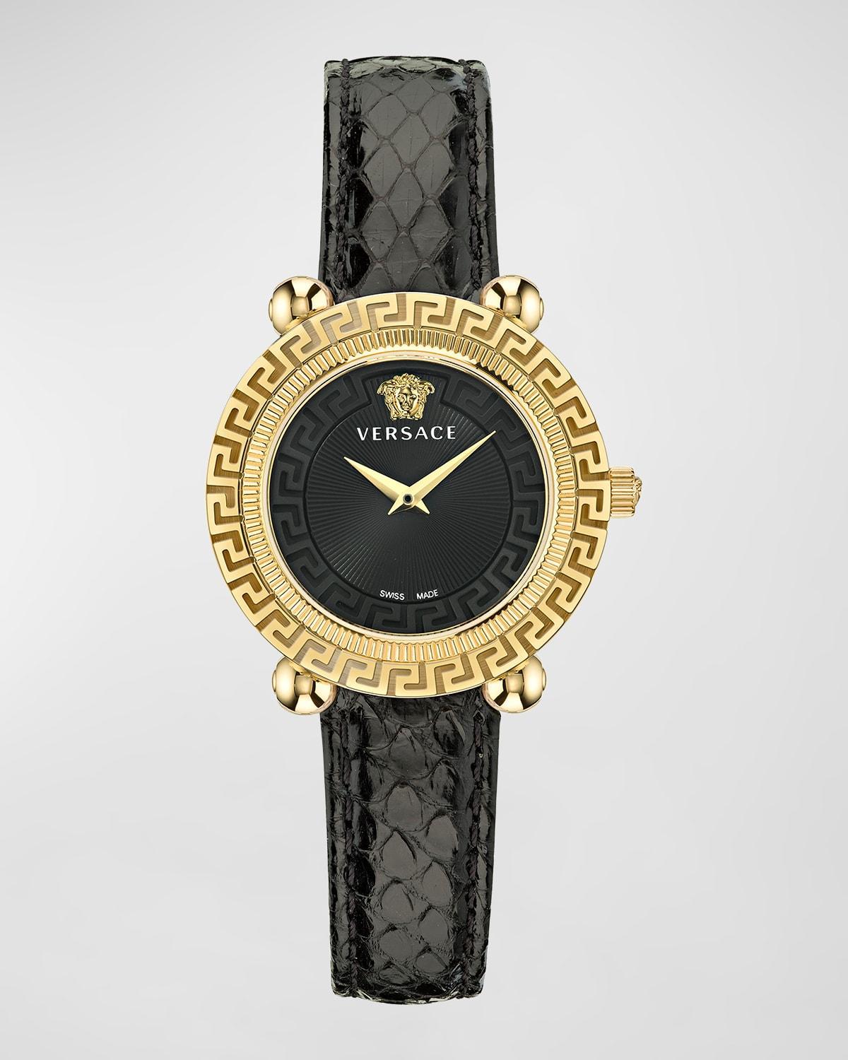Womens Greca Twist Two-Tone Stainless Steel Watch Product Image