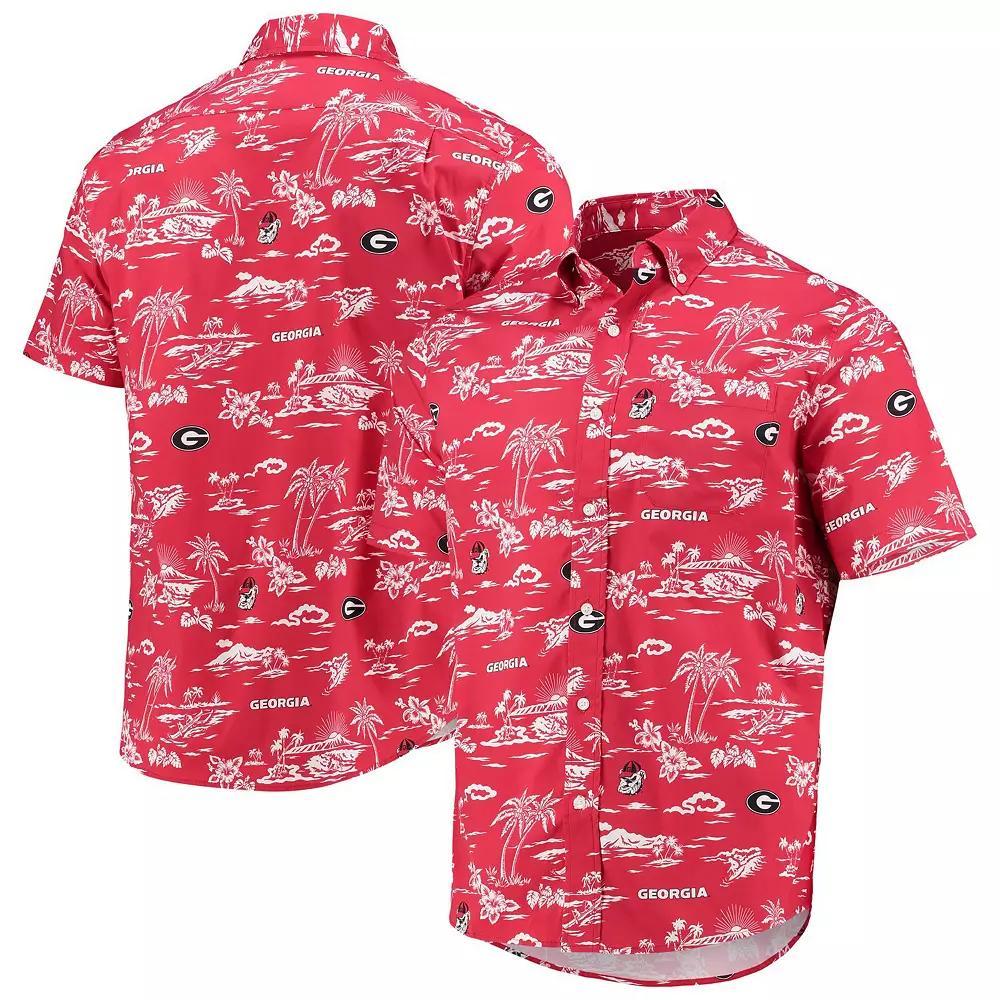 Men's Reyn Spooner Red Georgia Bulldogs Classic Button-Down Shirt, Size: 3XL Product Image