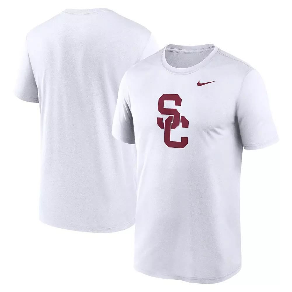Men's Nike White USC Trojans Primetime Legend Logo T-Shirt, Size: XL Product Image