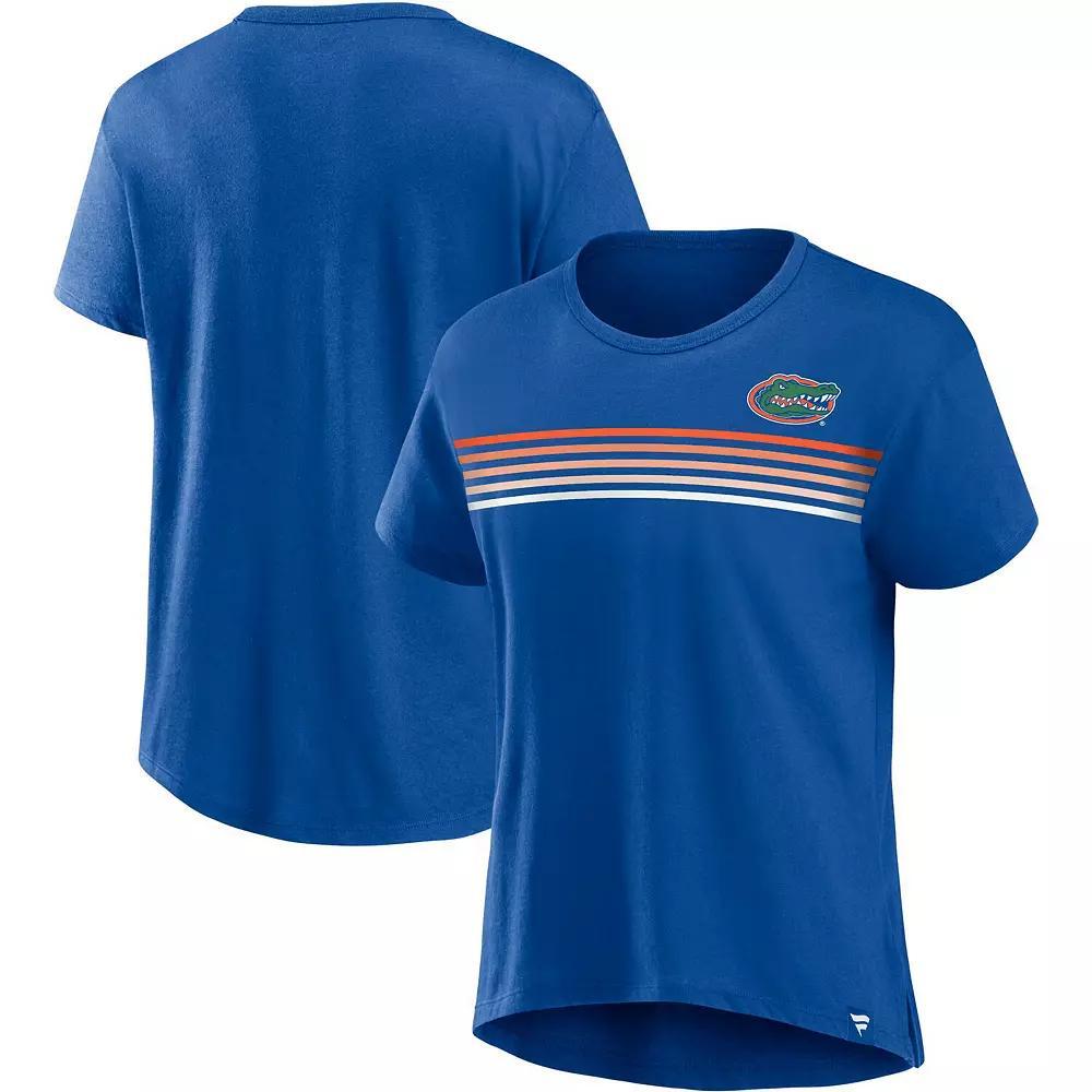 Women's Fanatics Branded Royal Florida Gators Tie Breaker T-Shirt, Size: Large, Blue Product Image