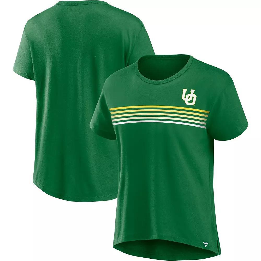 Womens Fanatics Branded Oregon Ducks Tie Breaker T-Shirt Product Image