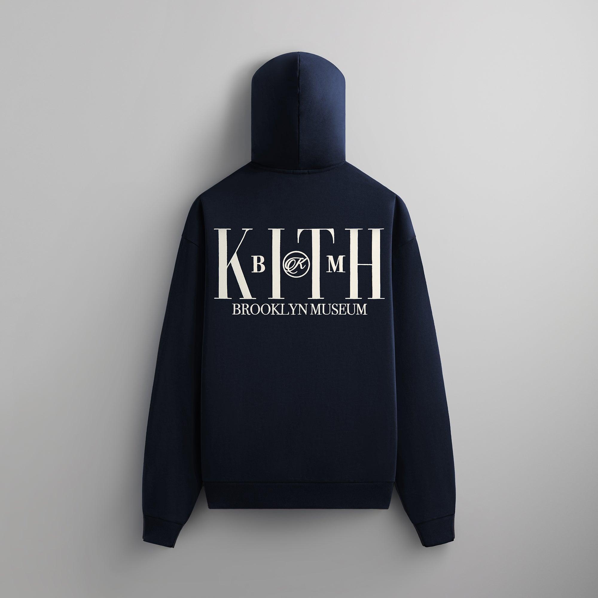 Kith for the Brooklyn Museum Serif Hoodie - Nocturnal Male Product Image