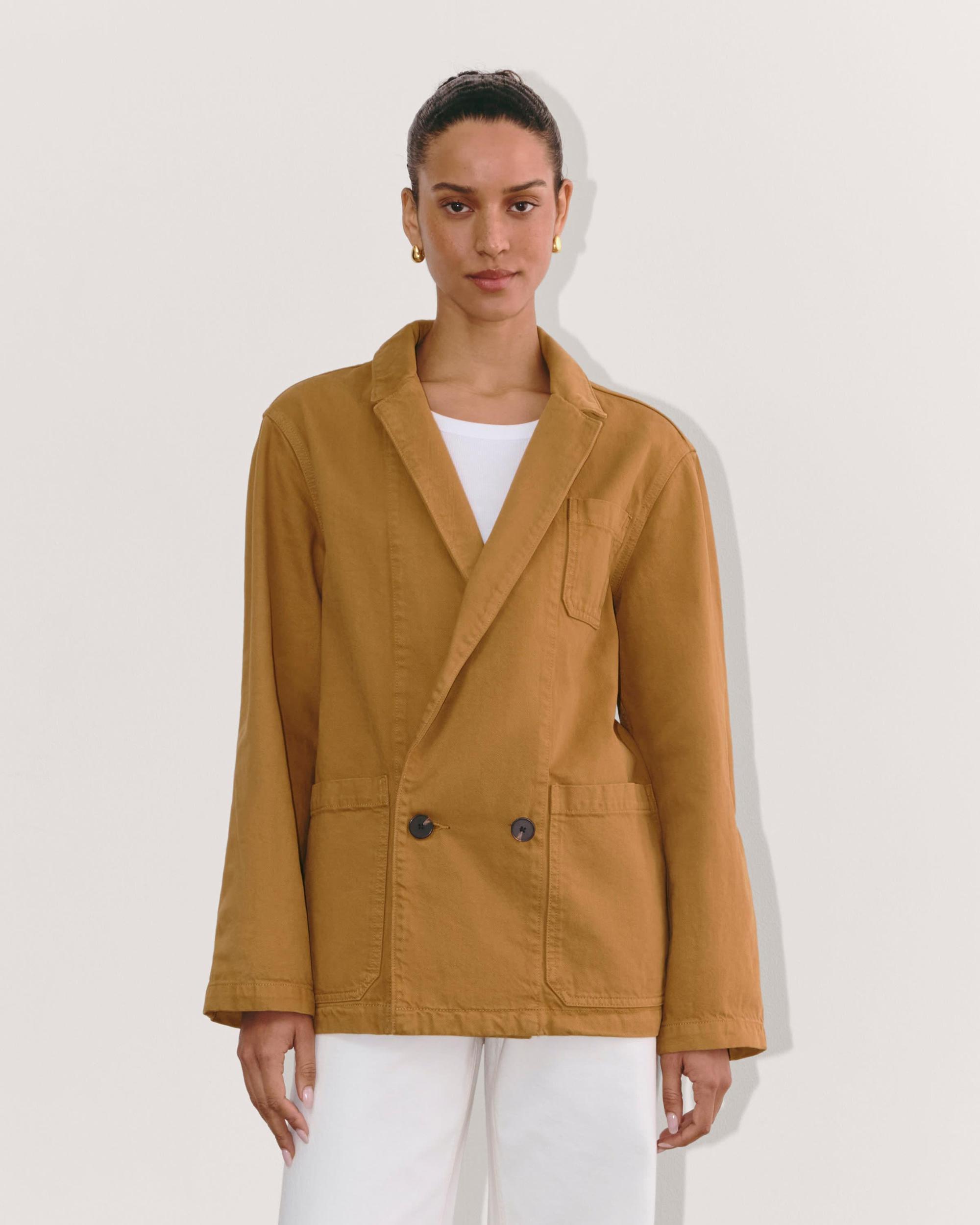 The Denim Chore Blazer Product Image