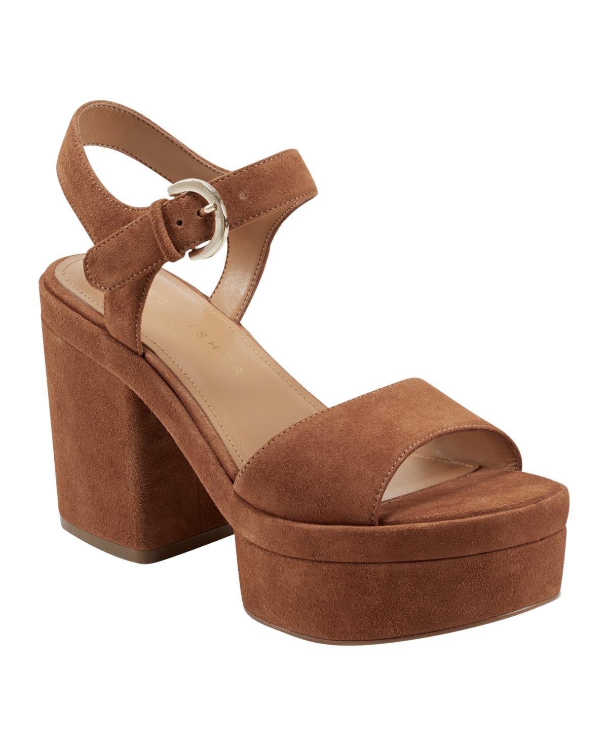 Marc Fisher Ltd. Womens Normi Ankle Strap Platform Sandals Product Image