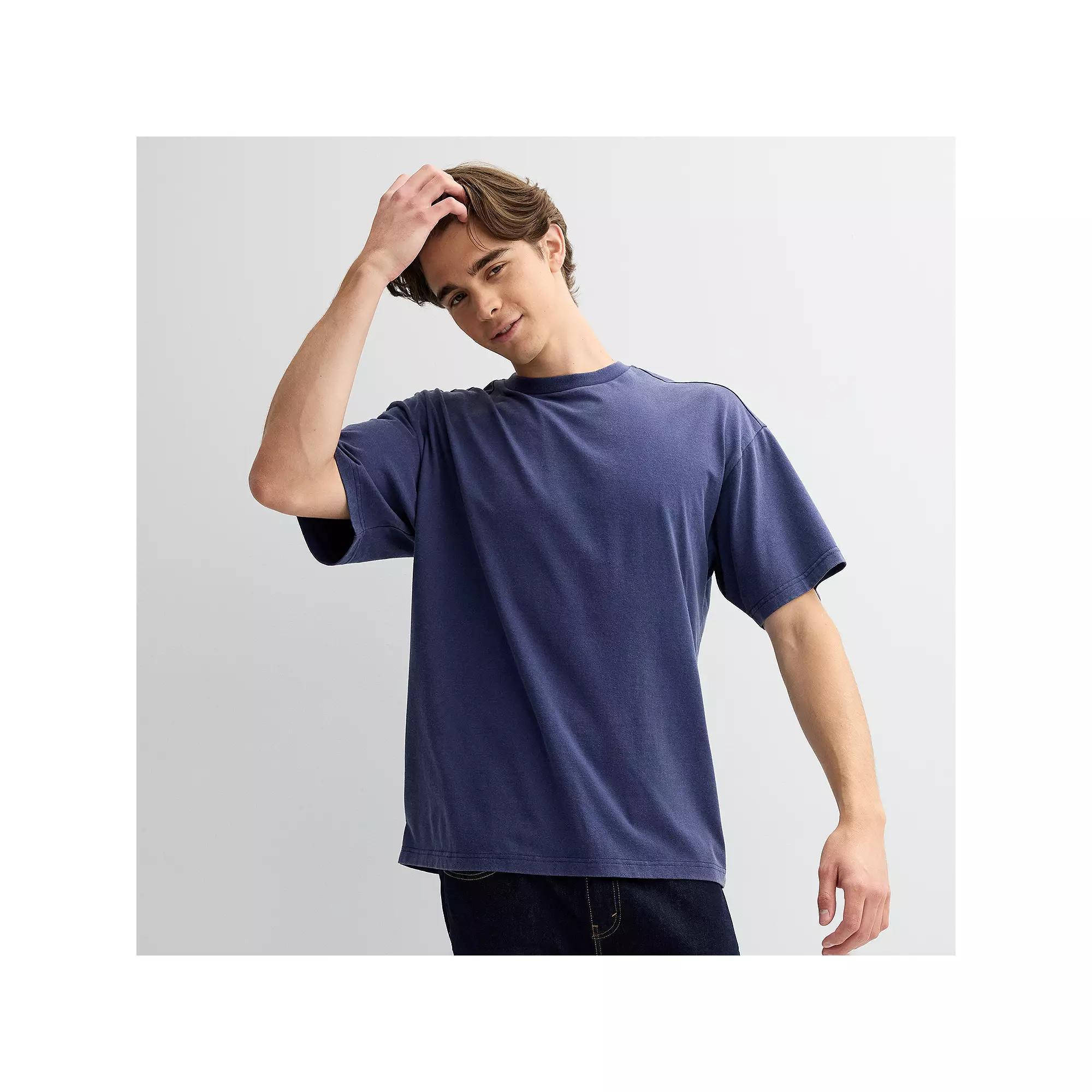 Men's Hollywood Short Sleeve Oversized Tee, Size: Small, Dusty Green Product Image
