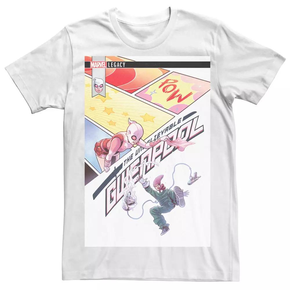 Mens Marvel GwenPool Comic Cover Tee Product Image