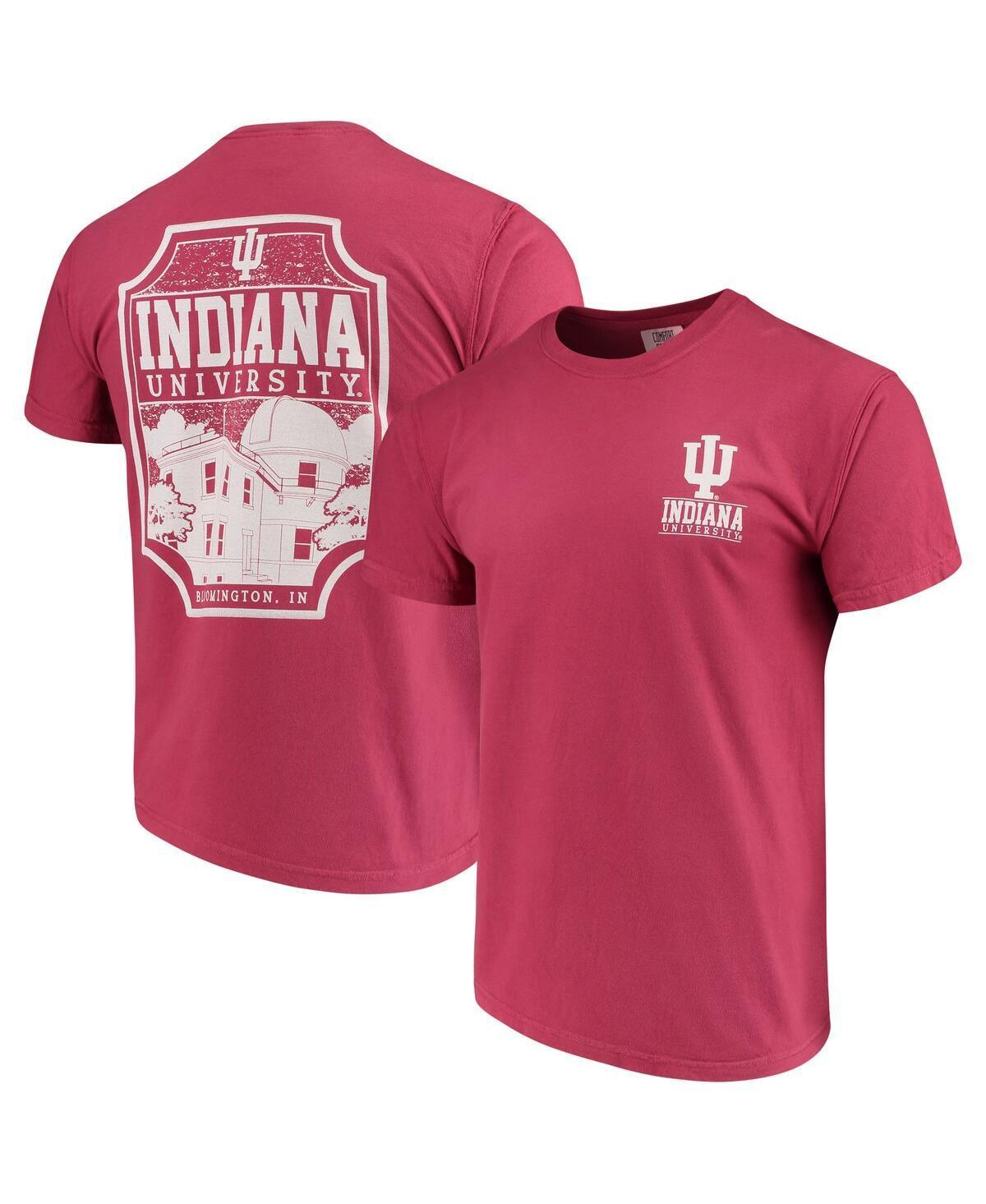 Men's Crimson Indiana Hoosiers Comfort Colors Campus Icon T-Shirt, Size: 2XL, Red Product Image