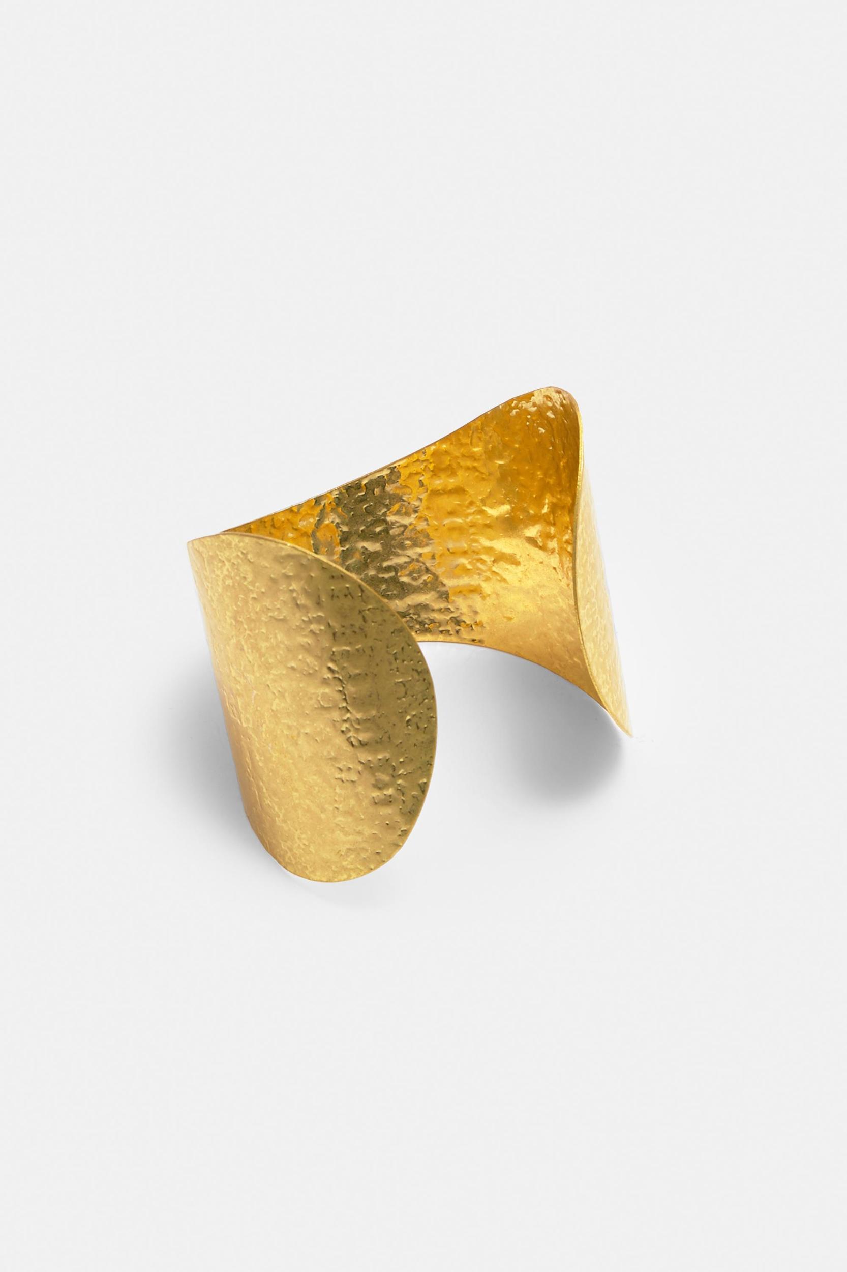 Textured metallic arm cuff Product Image