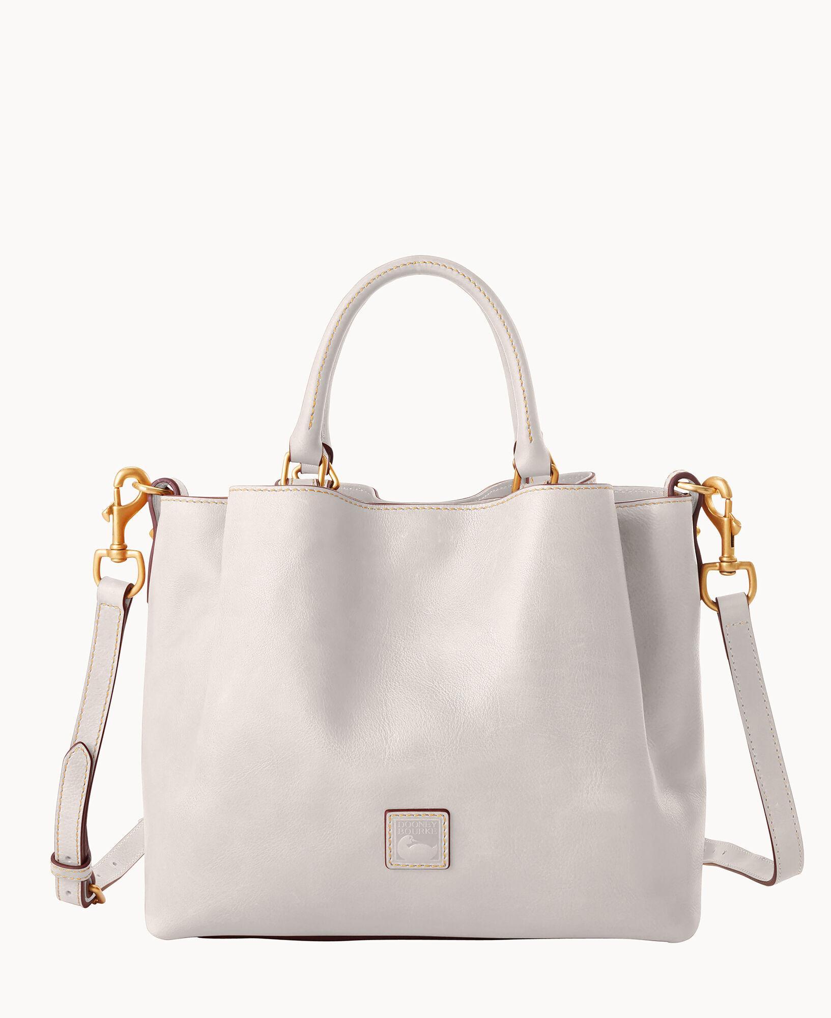 Dooney & Bourke Womens Florentine Leather Barlow Bag in Black Product Image