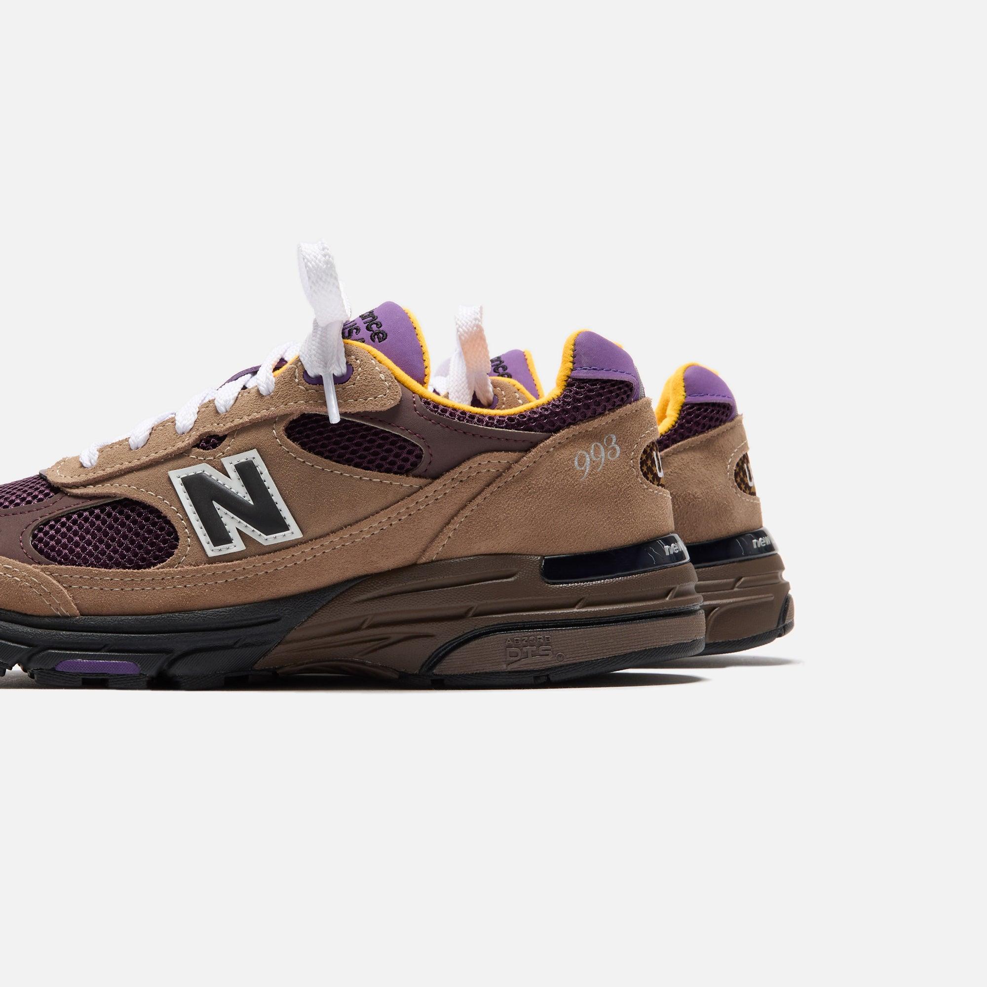 New Balance Made in USA 993 - Mushroom / Midnight Violet Male Product Image