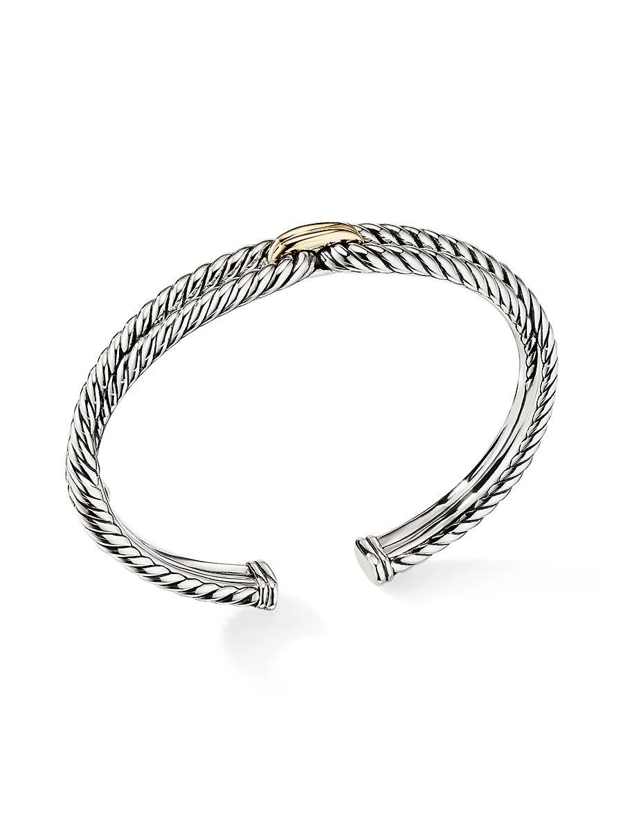 David Yurman Cable Loop Bracelet with 18K Yellow Gold Product Image
