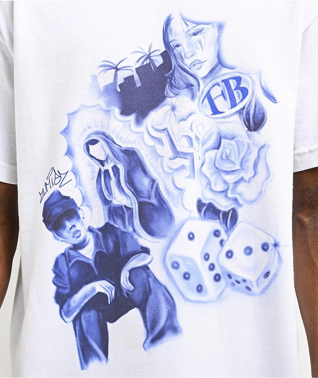 FB County Lifestylez White T-Shirt Product Image